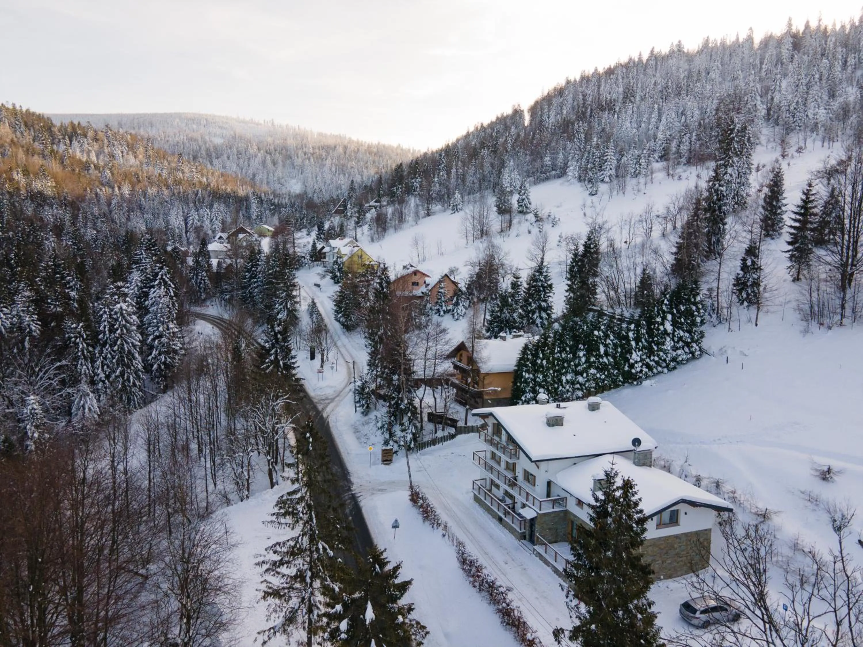 Mountain view in Willa Marko z sauną, grillowiskiem i rowerownią - Dream Apart