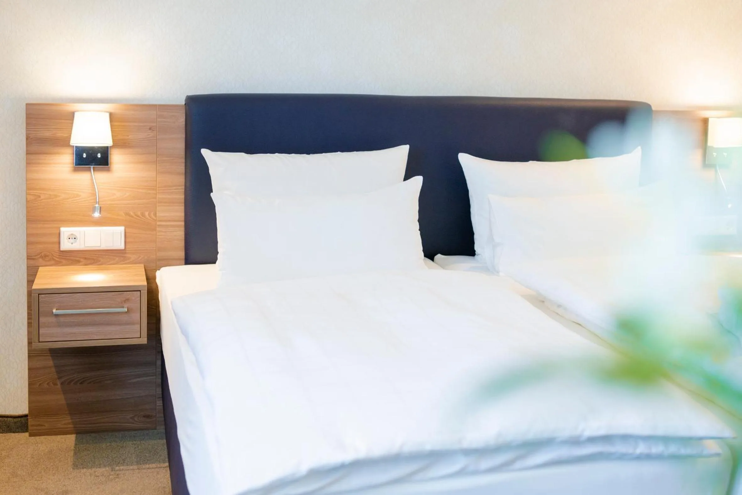 Bed in Hotel Noltmann-Peters