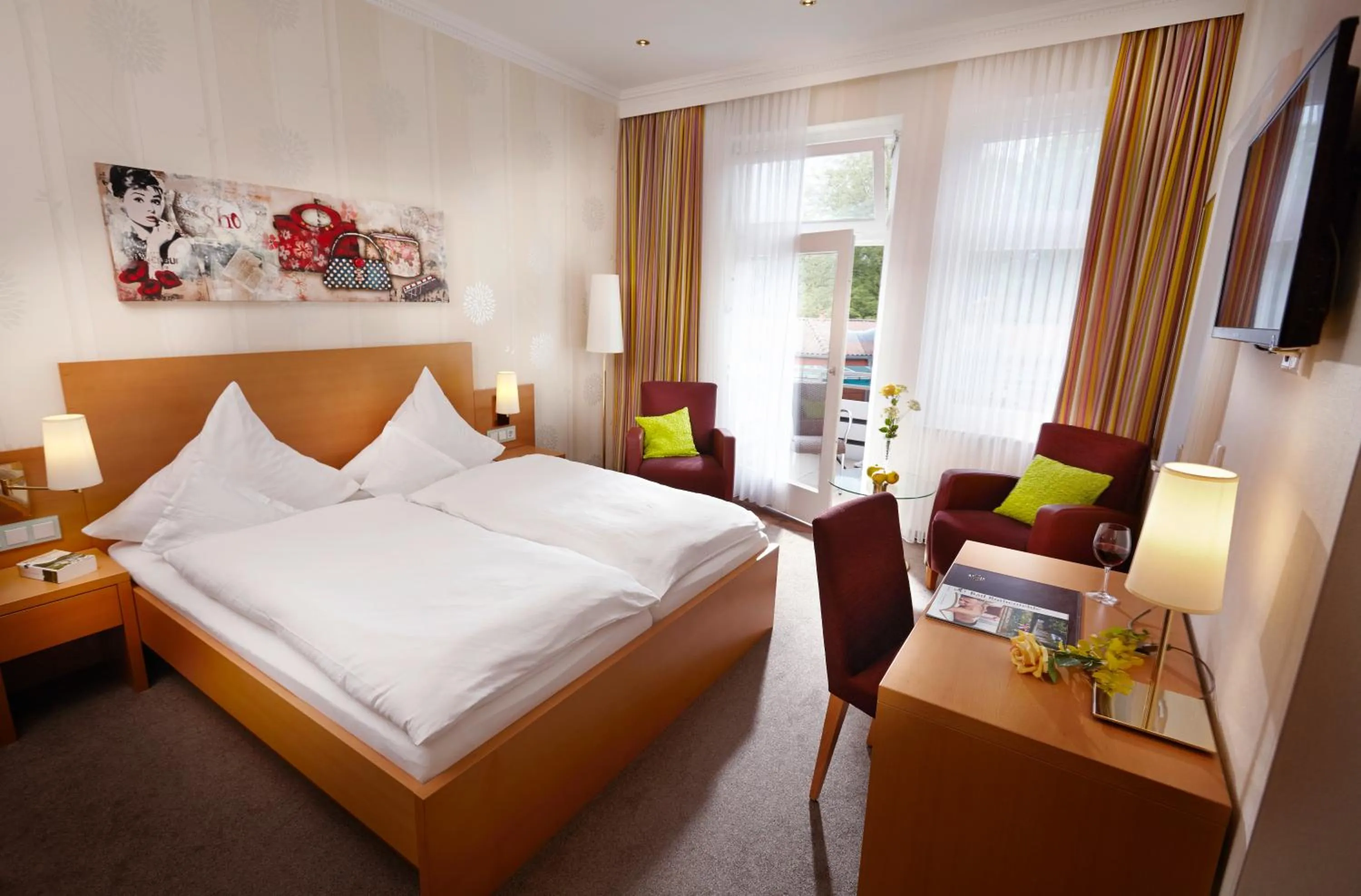 Photo of the whole room, Bed in Hotel Noltmann-Peters