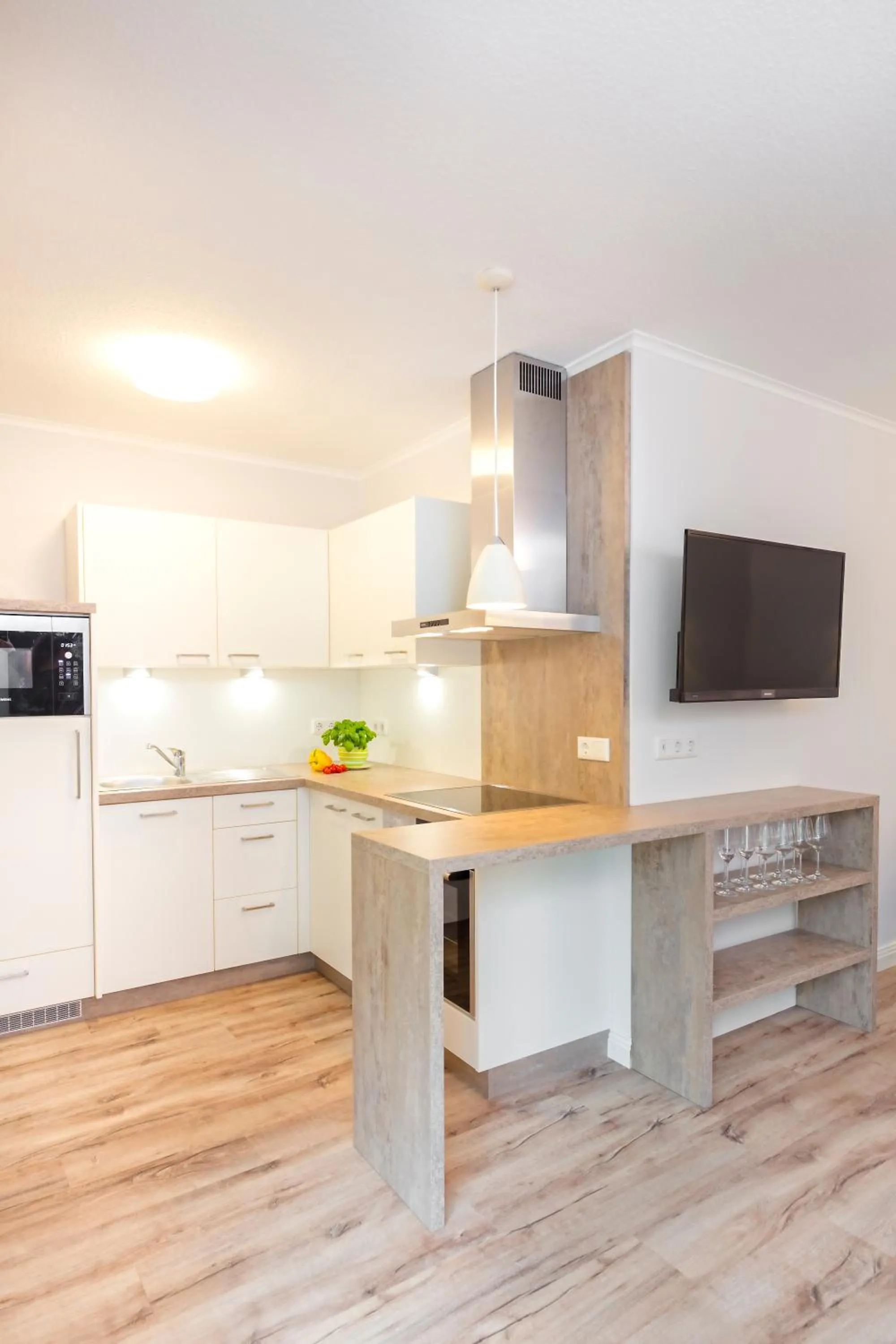 Kitchen or kitchenette in Hotel Noltmann-Peters