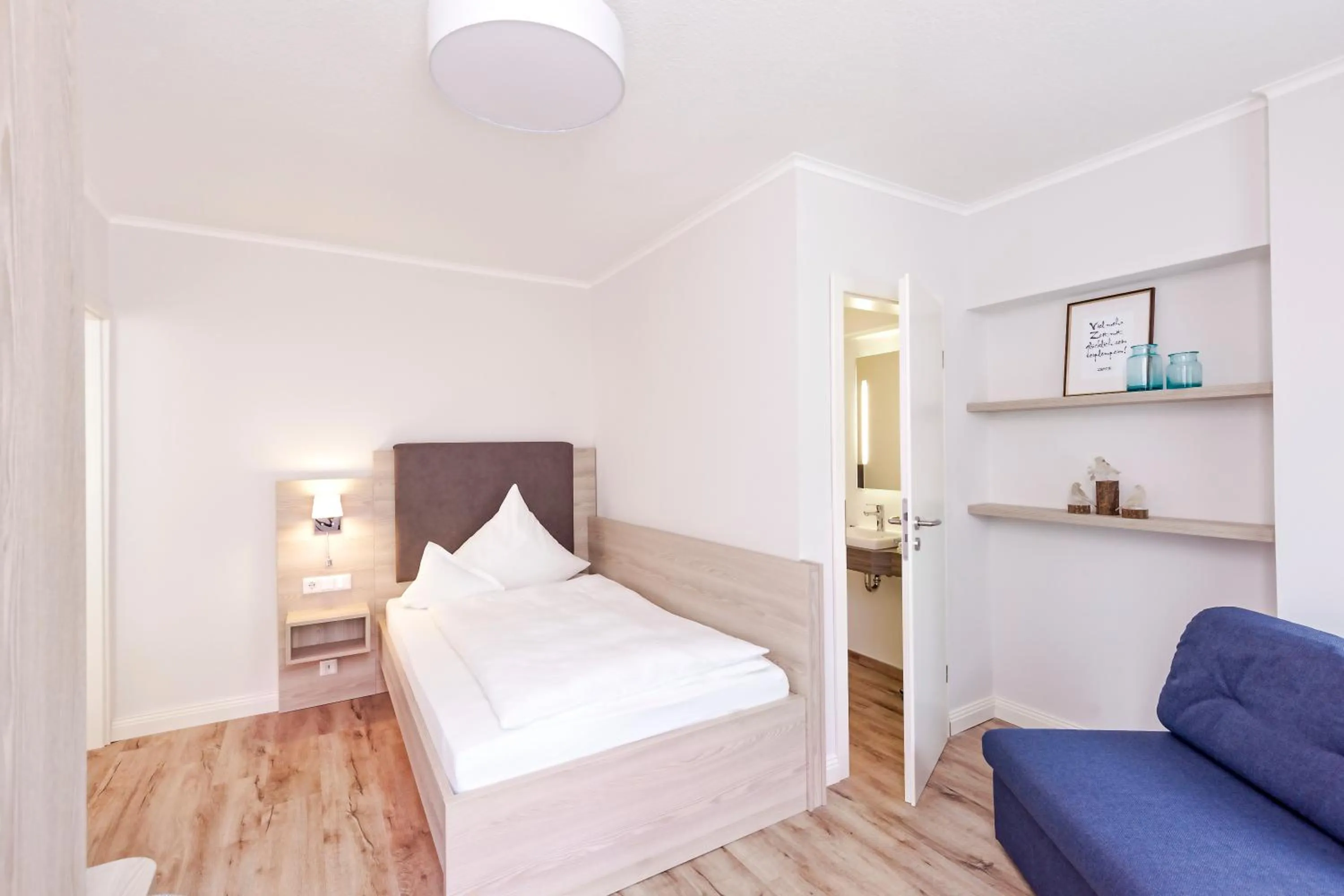 Bed in Hotel Noltmann-Peters