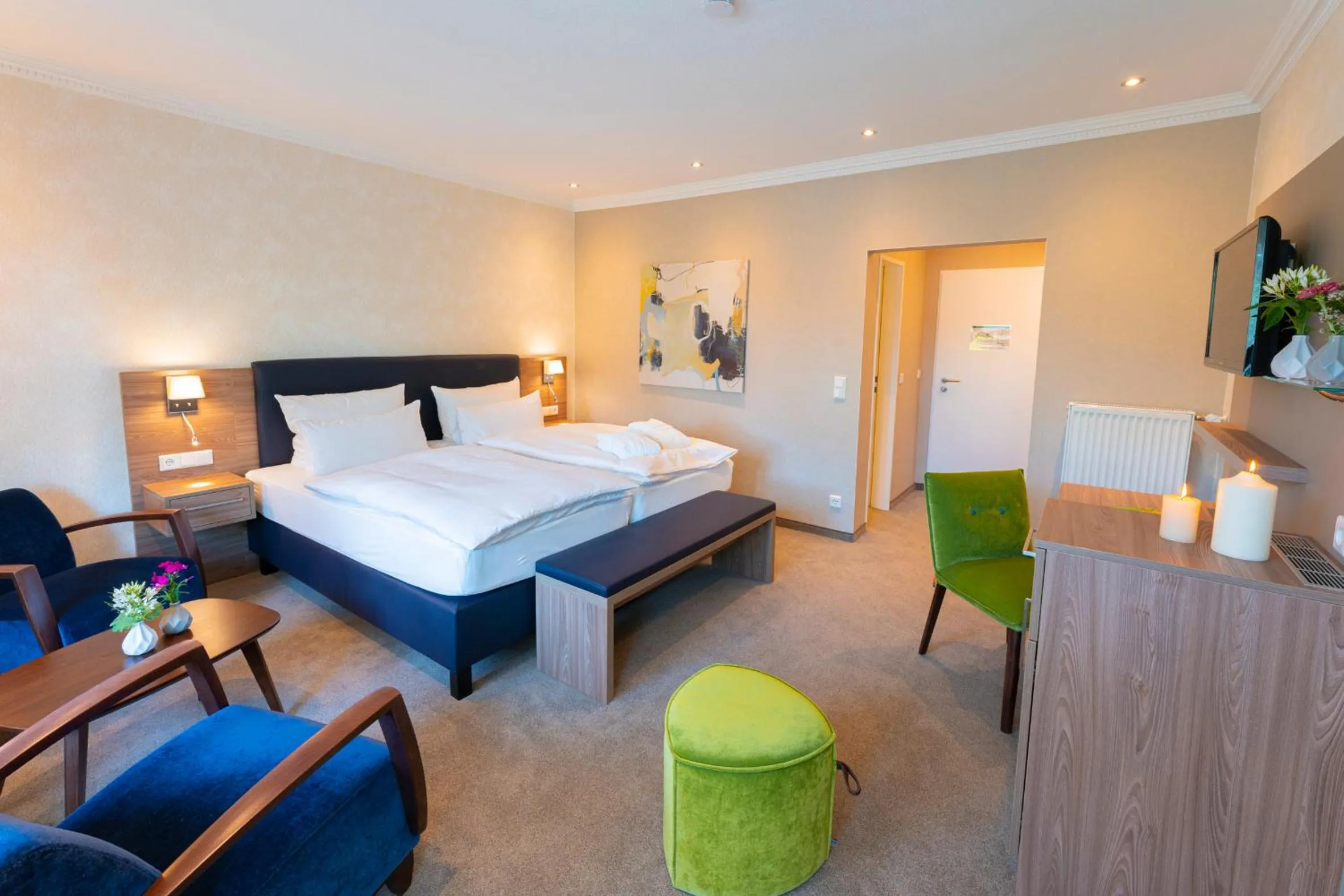 Photo of the whole room, Bed in Hotel Noltmann-Peters