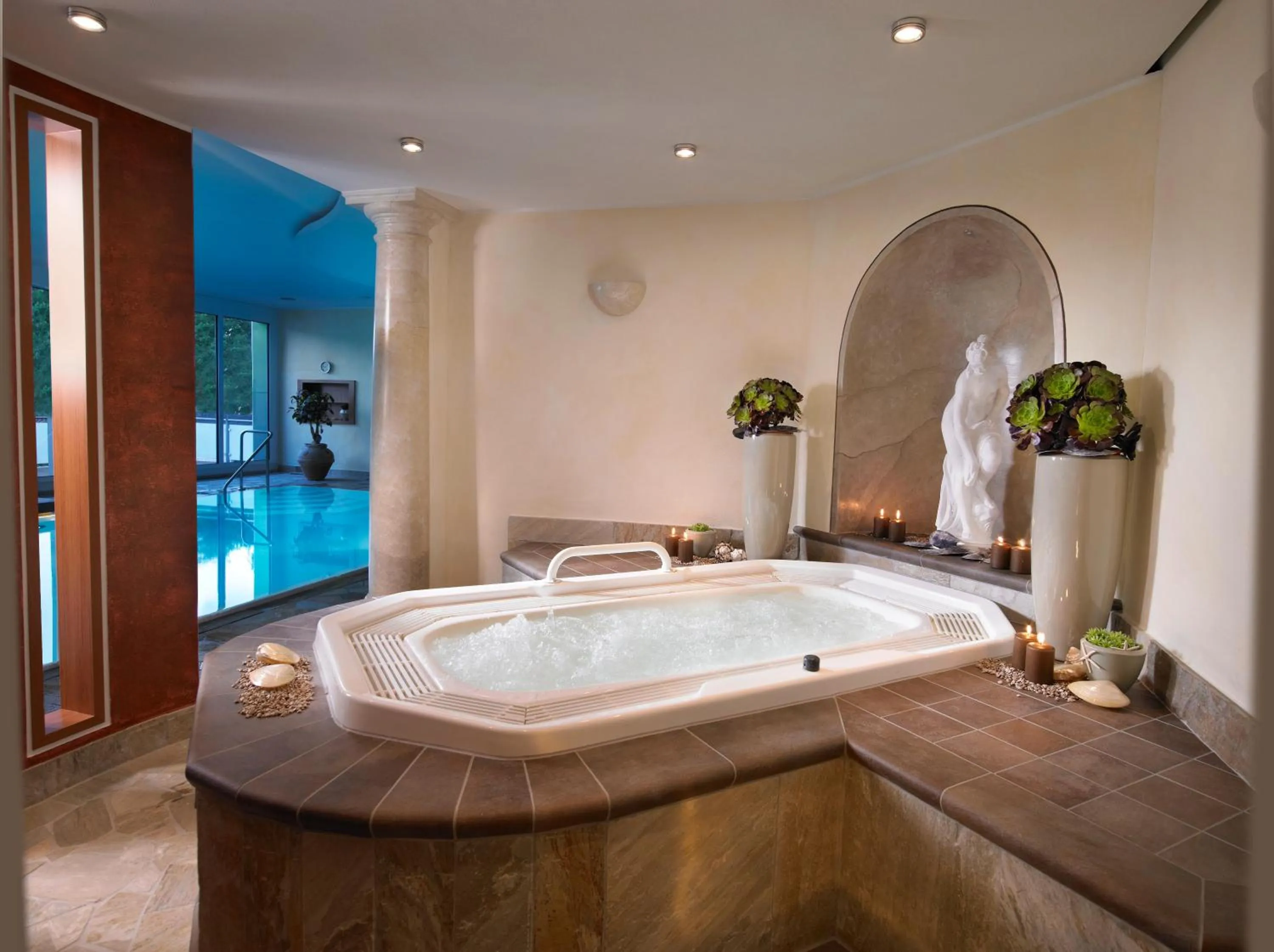 Hot Tub in Hotel Noltmann-Peters