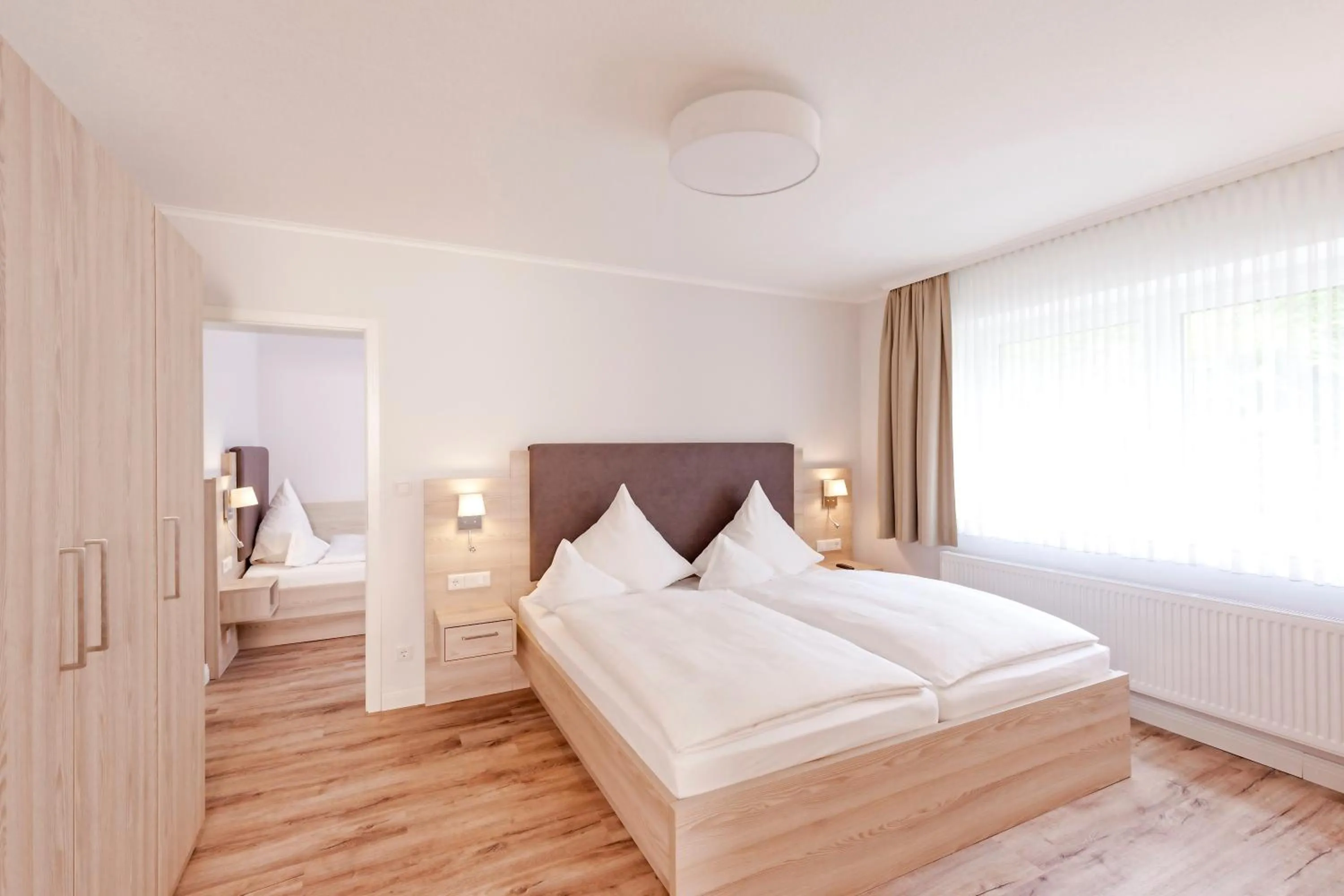 Bed in Hotel Noltmann-Peters