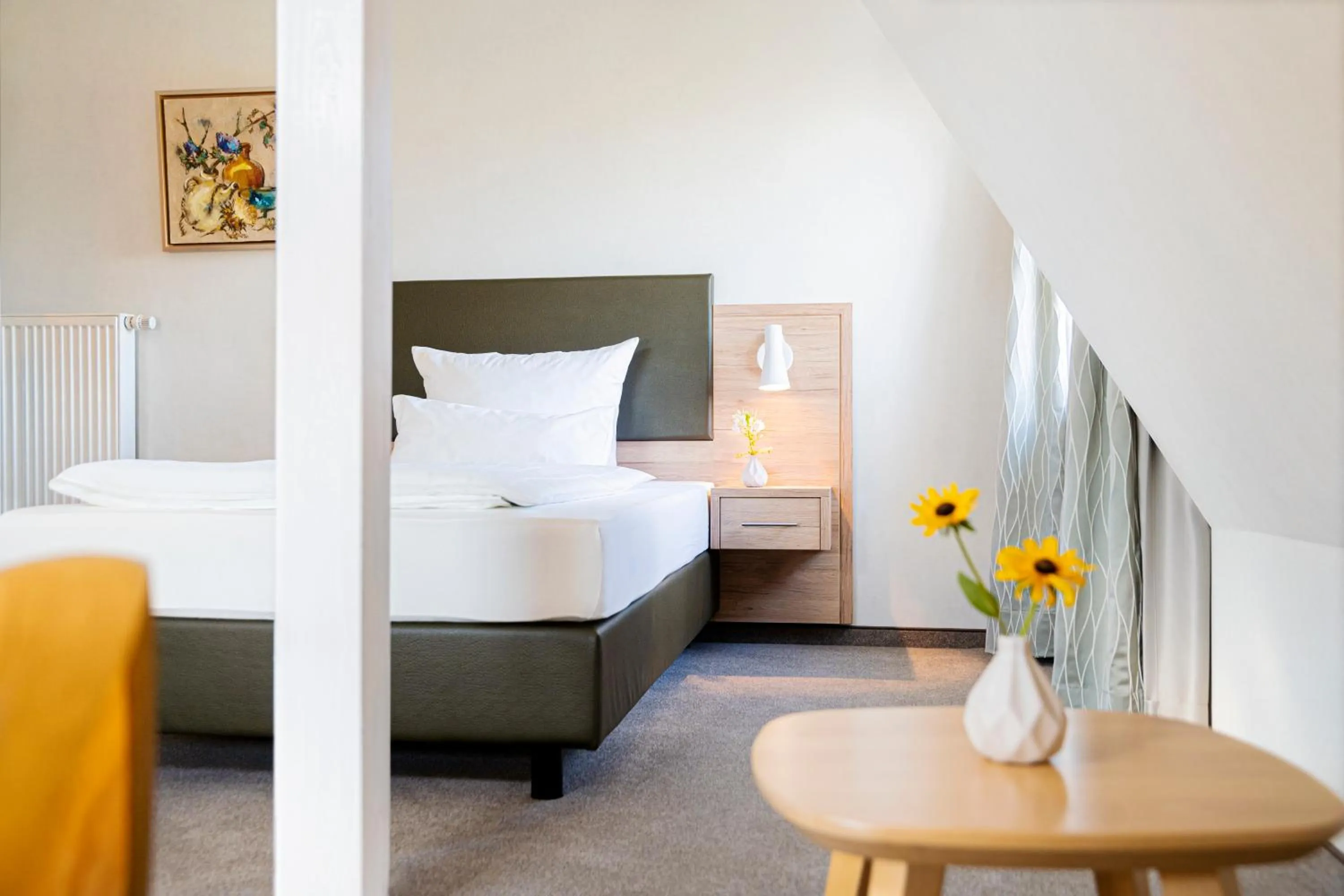 Bed in Hotel Noltmann-Peters