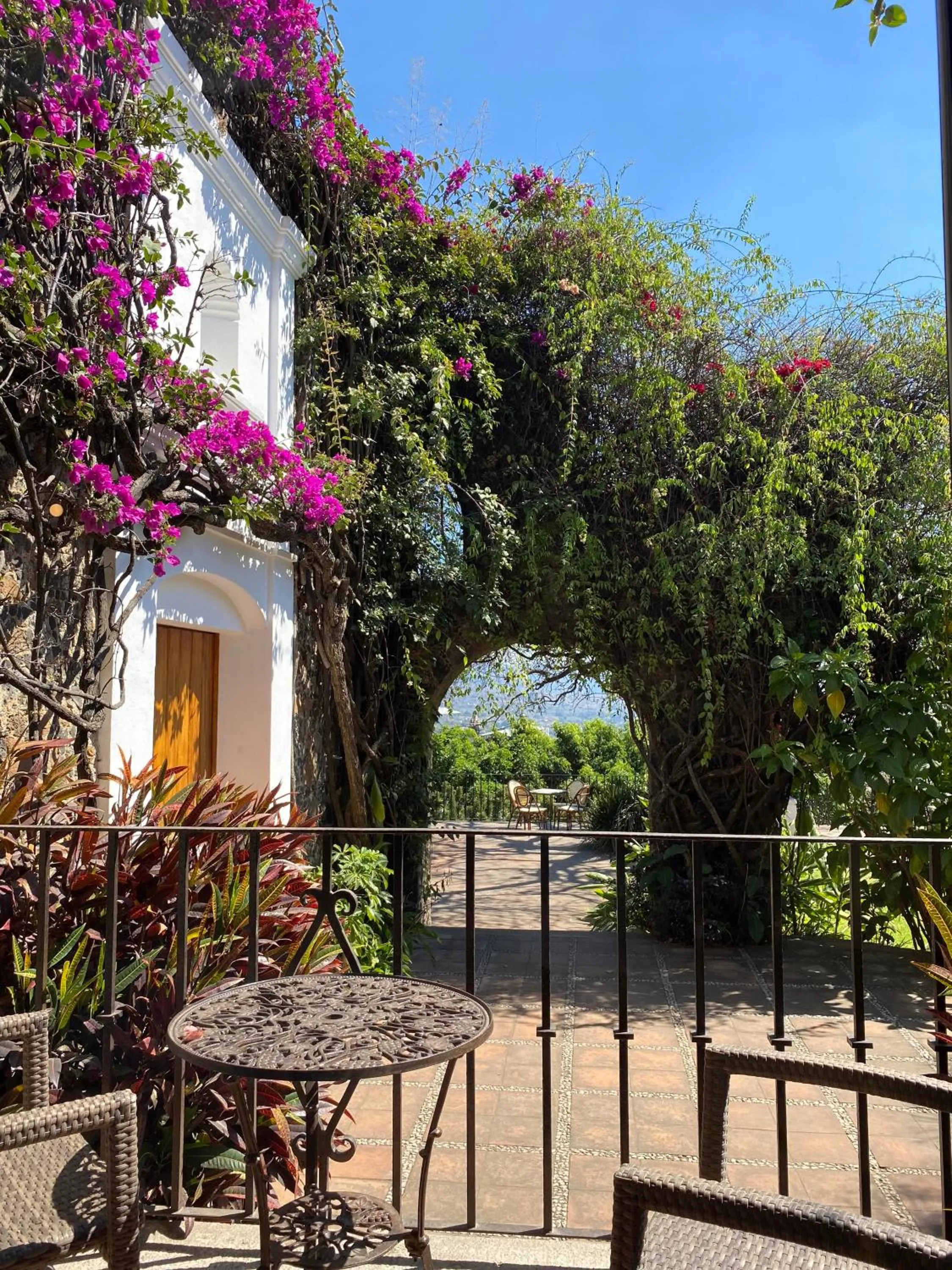 Balcony/Terrace in Posada del Tepozteco - Hotel & Gallery