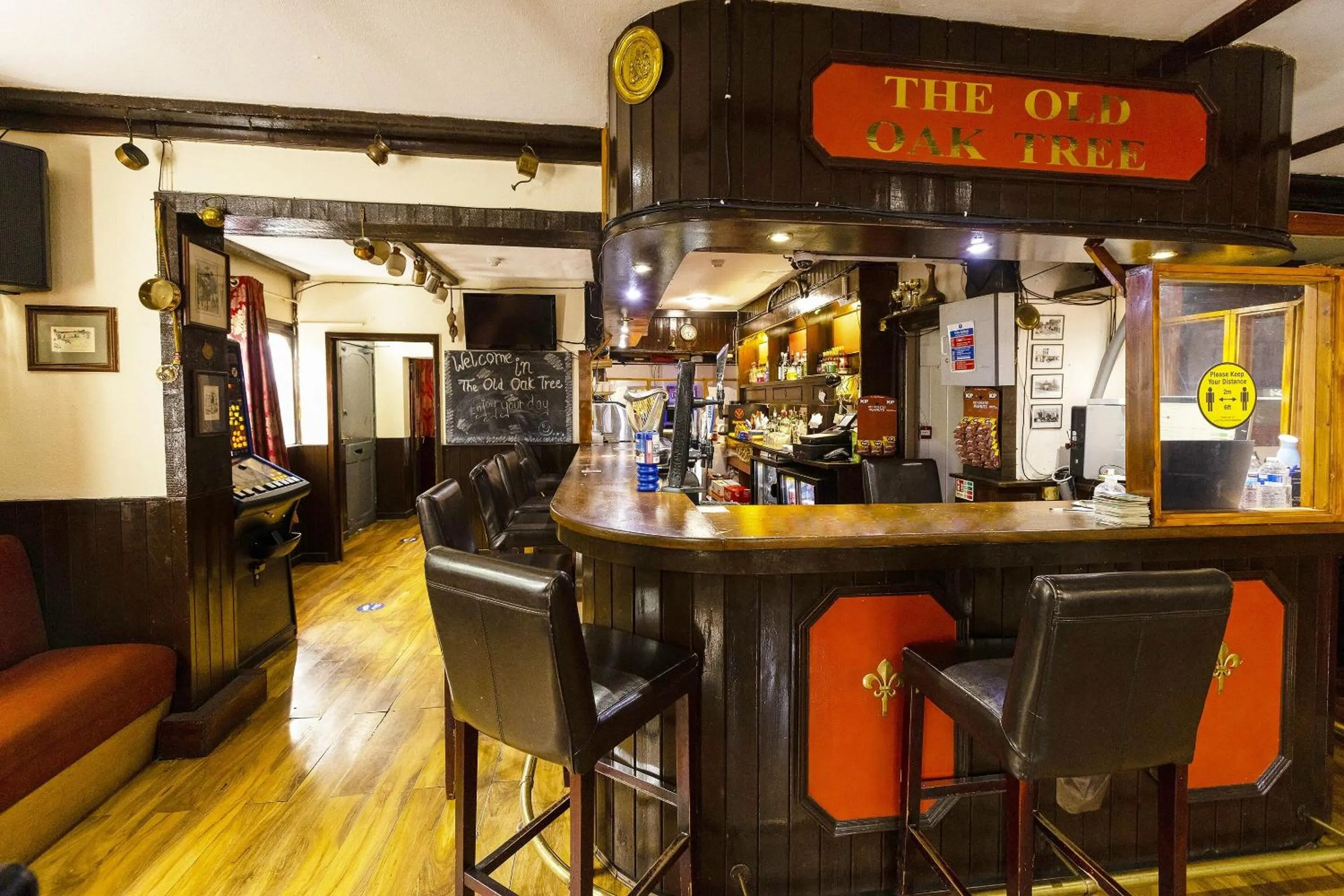 Lobby or reception in Old Oak Tree Inn