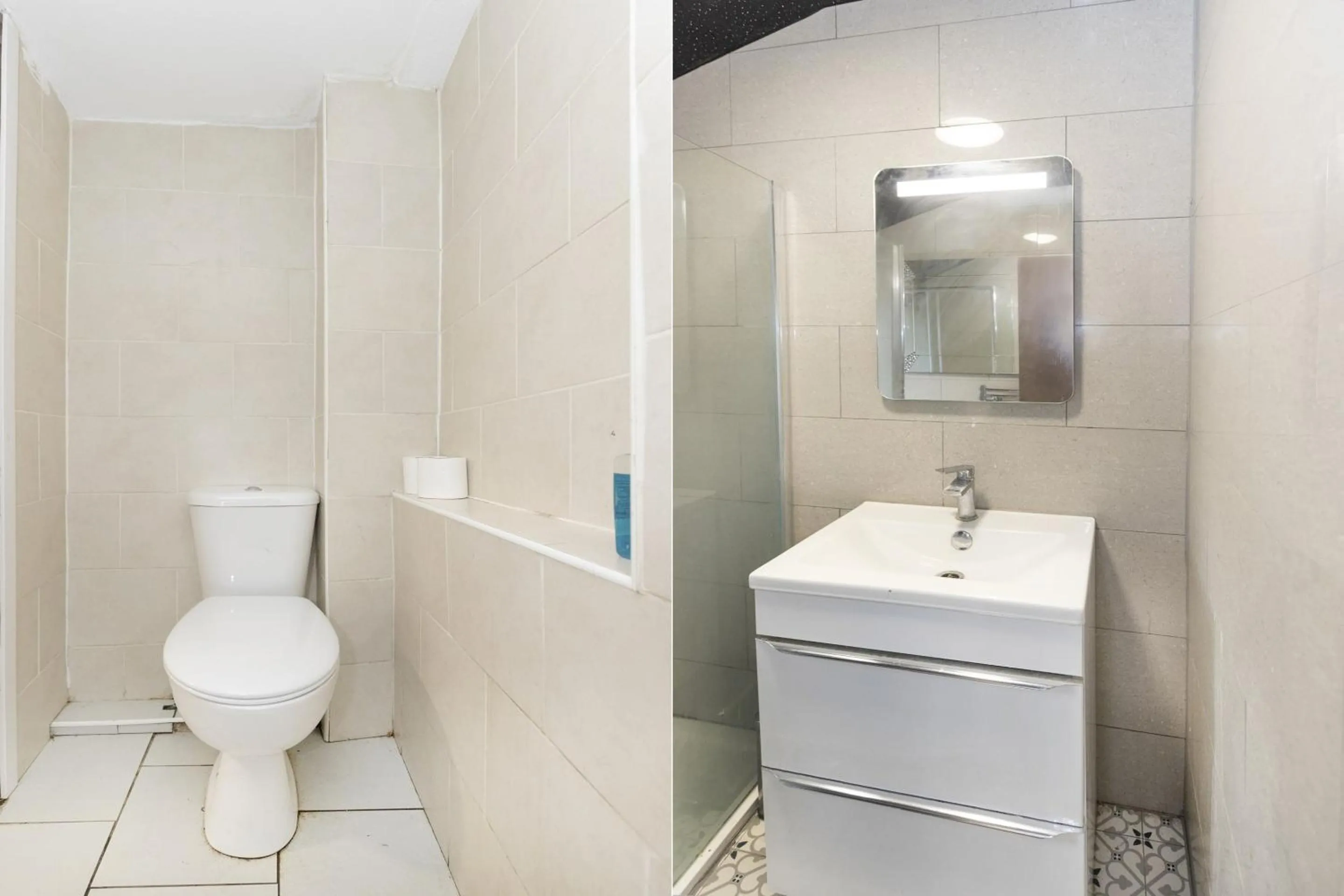 Bathroom in Old Oak Tree Inn