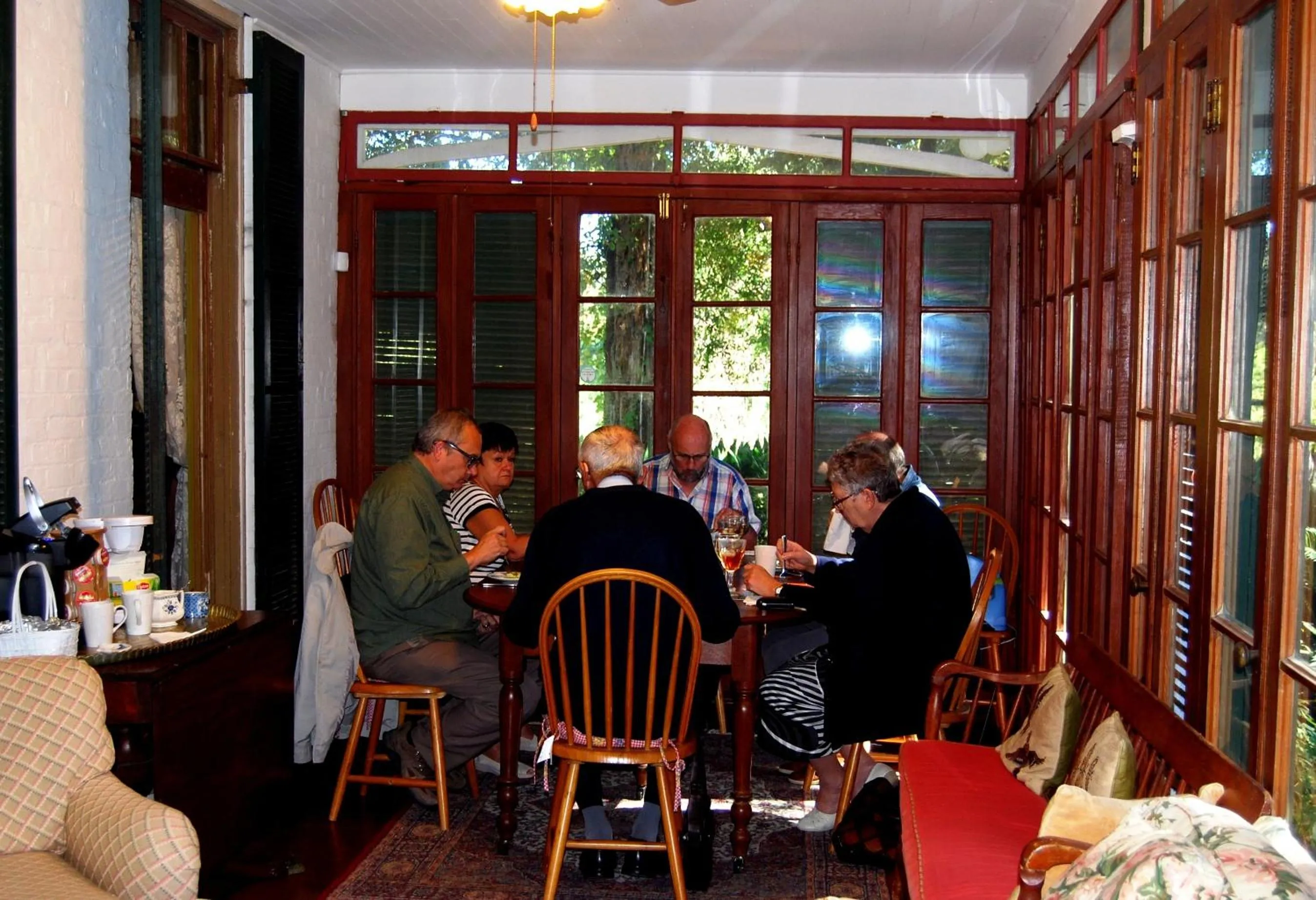 Restaurant/places to eat in Glenfield Plantation Historic Antebellum Bed and Breakfast