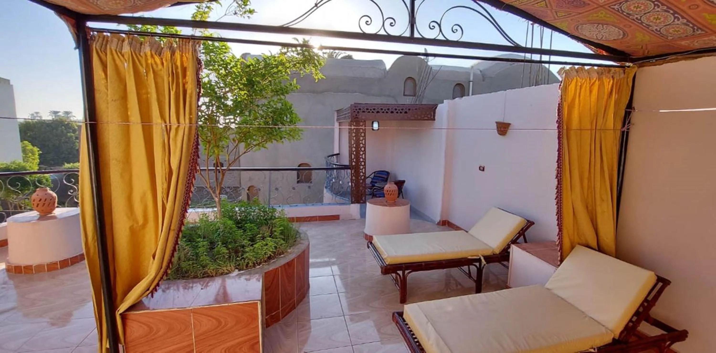 Patio in Enjoy Luxor