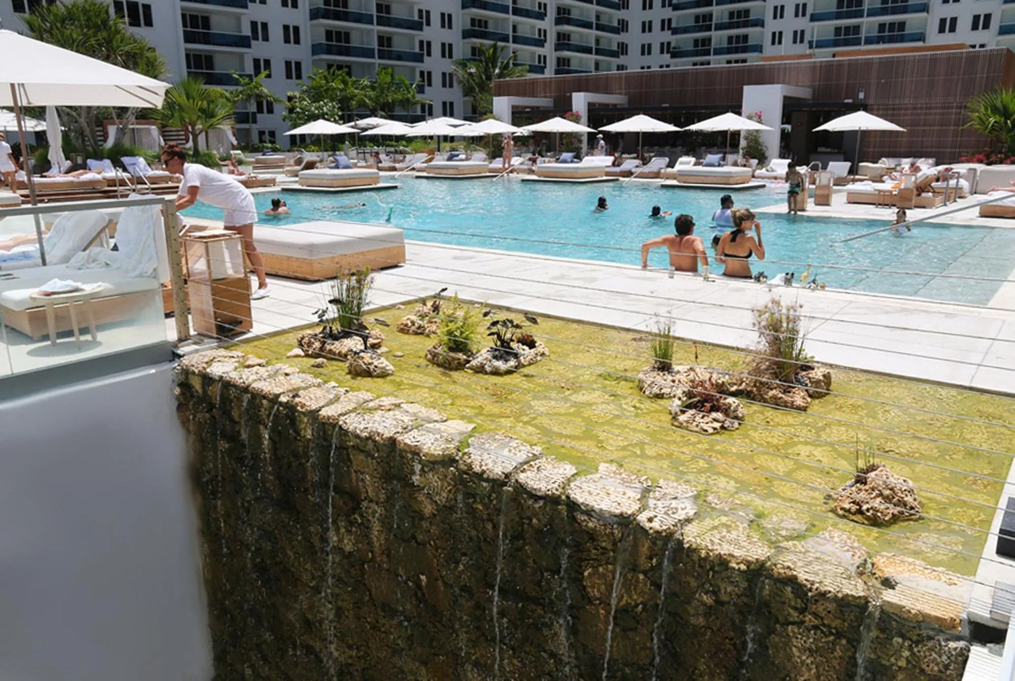 Swimming pool in 1 Hotel & Homes Miami Beach Oceanfront Residence Suites By Joe Semary