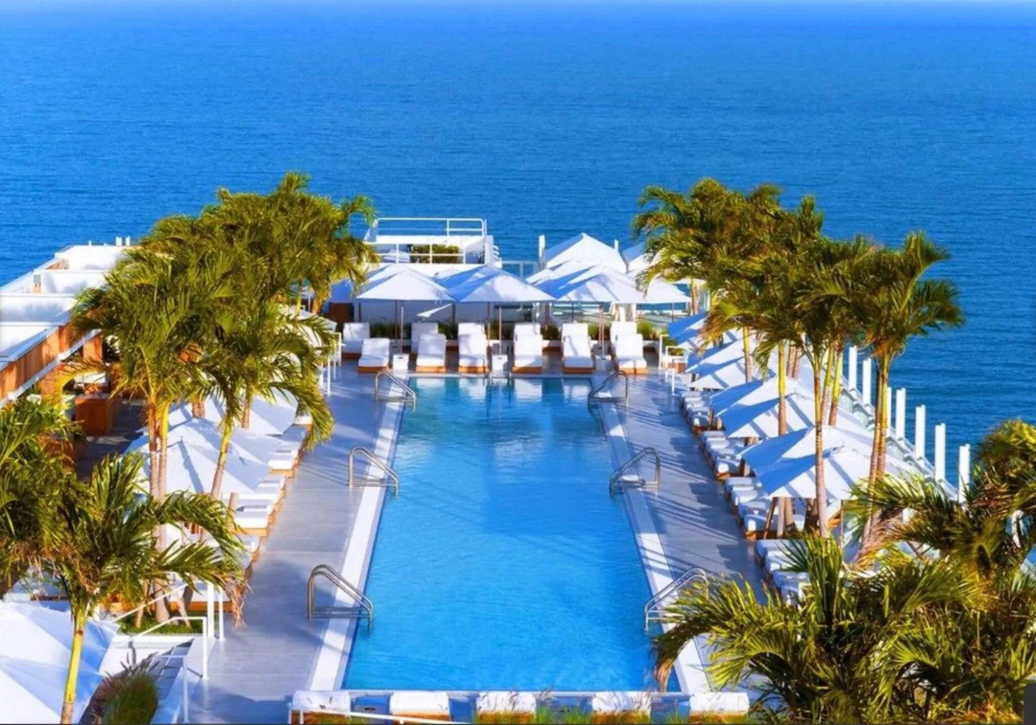 Swimming pool in 1 Hotel & Homes Miami Beach Oceanfront Residence Suites By Joe Semary