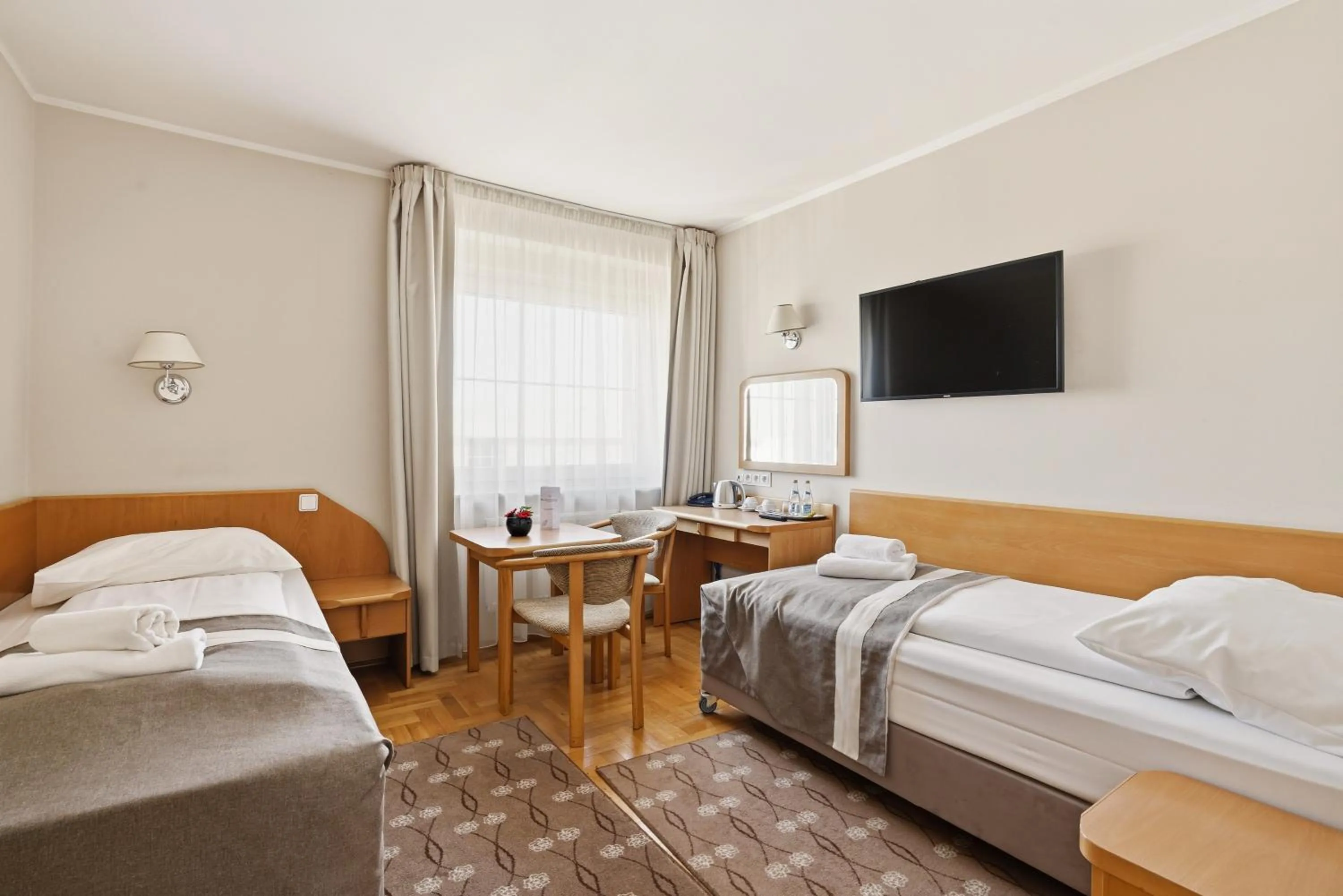 Bed in Hotel Bielany