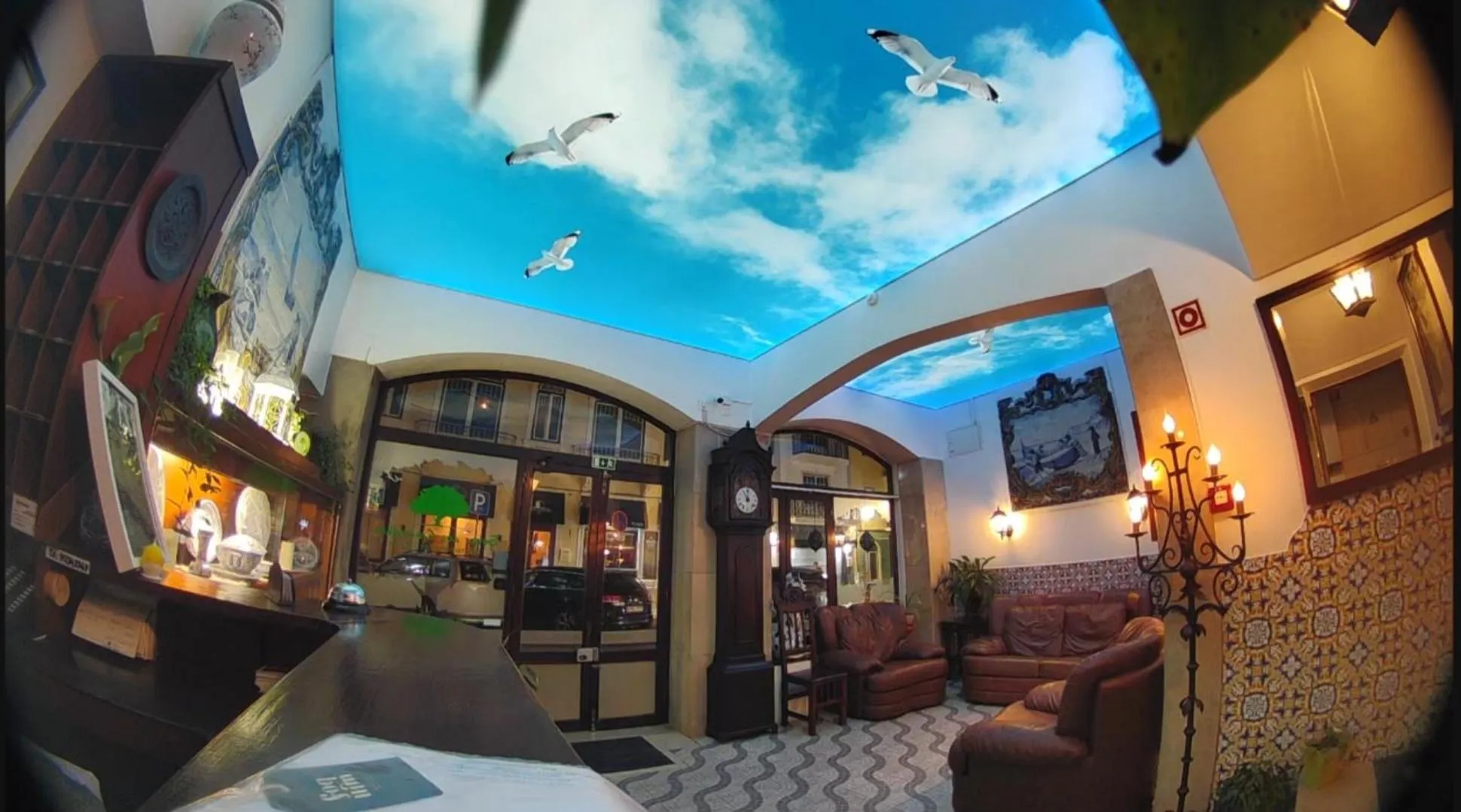 Lobby or reception in Solar dos Carvalhos - Apartamentos de Turismo