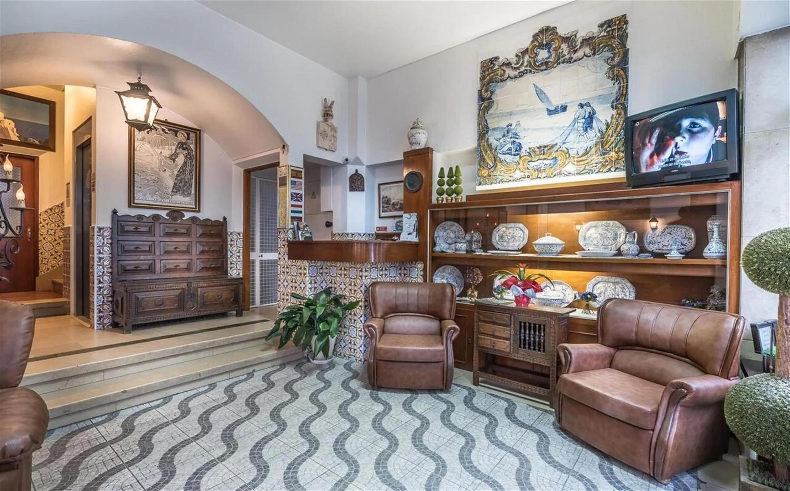 Living room in Solar dos Carvalhos - Apartamentos de Turismo