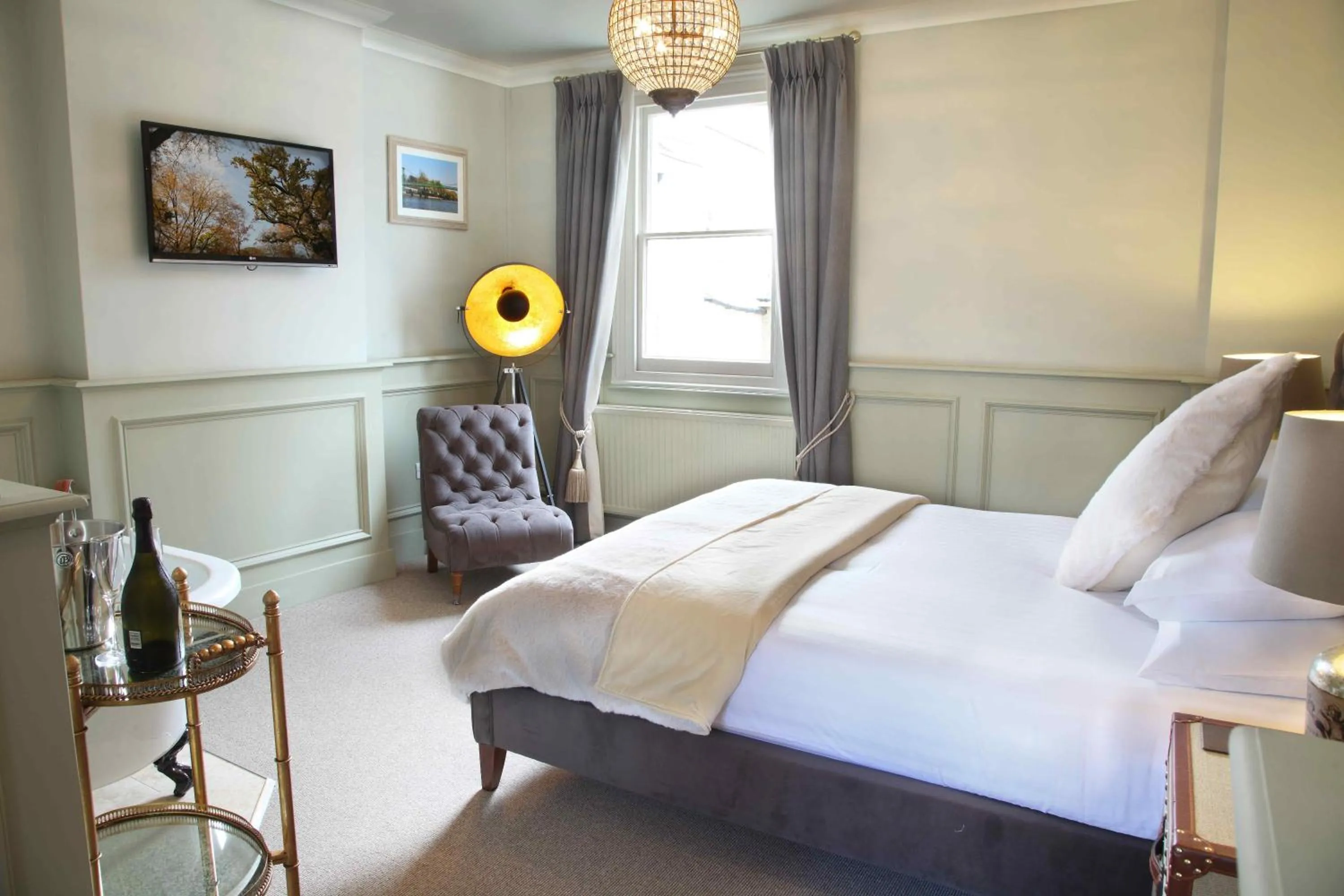 Bed in Flower Pot Hotel