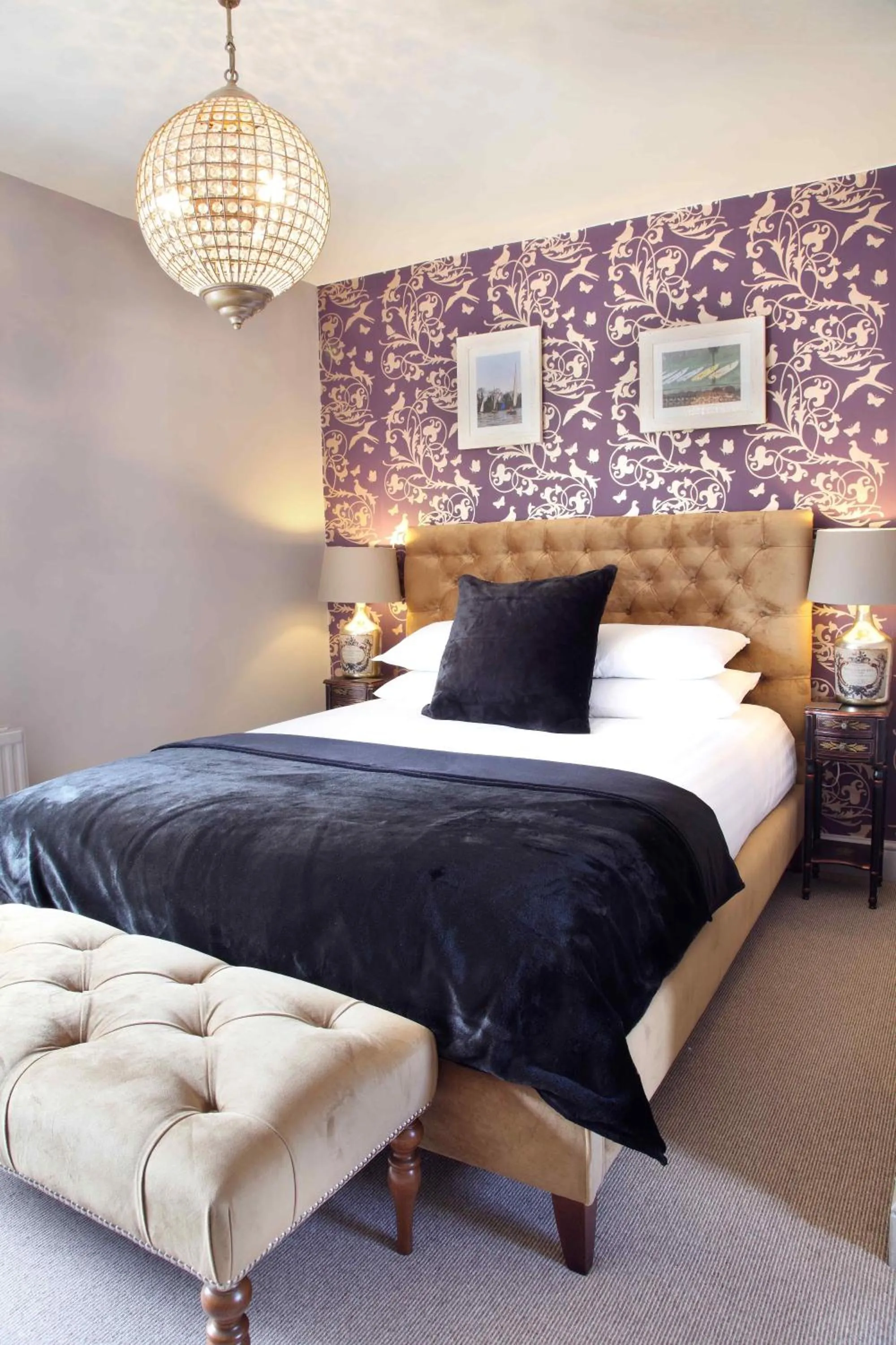 Bed in Flower Pot Hotel