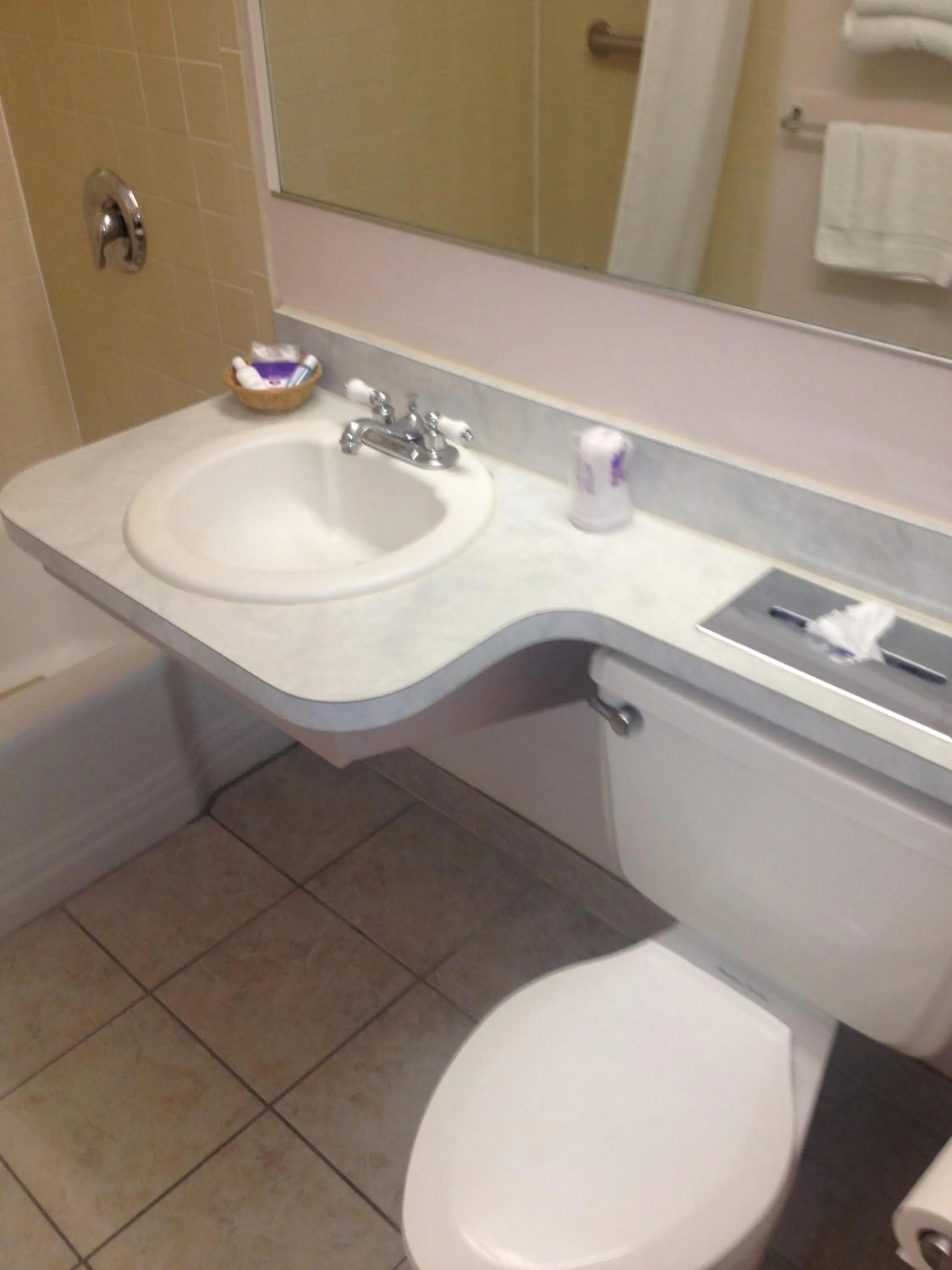 Bathroom in Richmond Inn and Suites