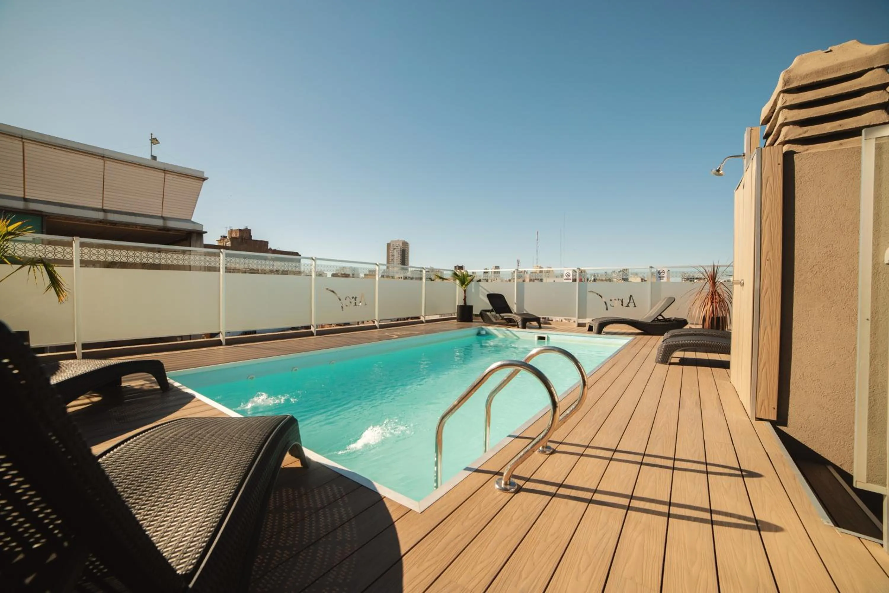 Swimming pool in ARC Abasto Studios