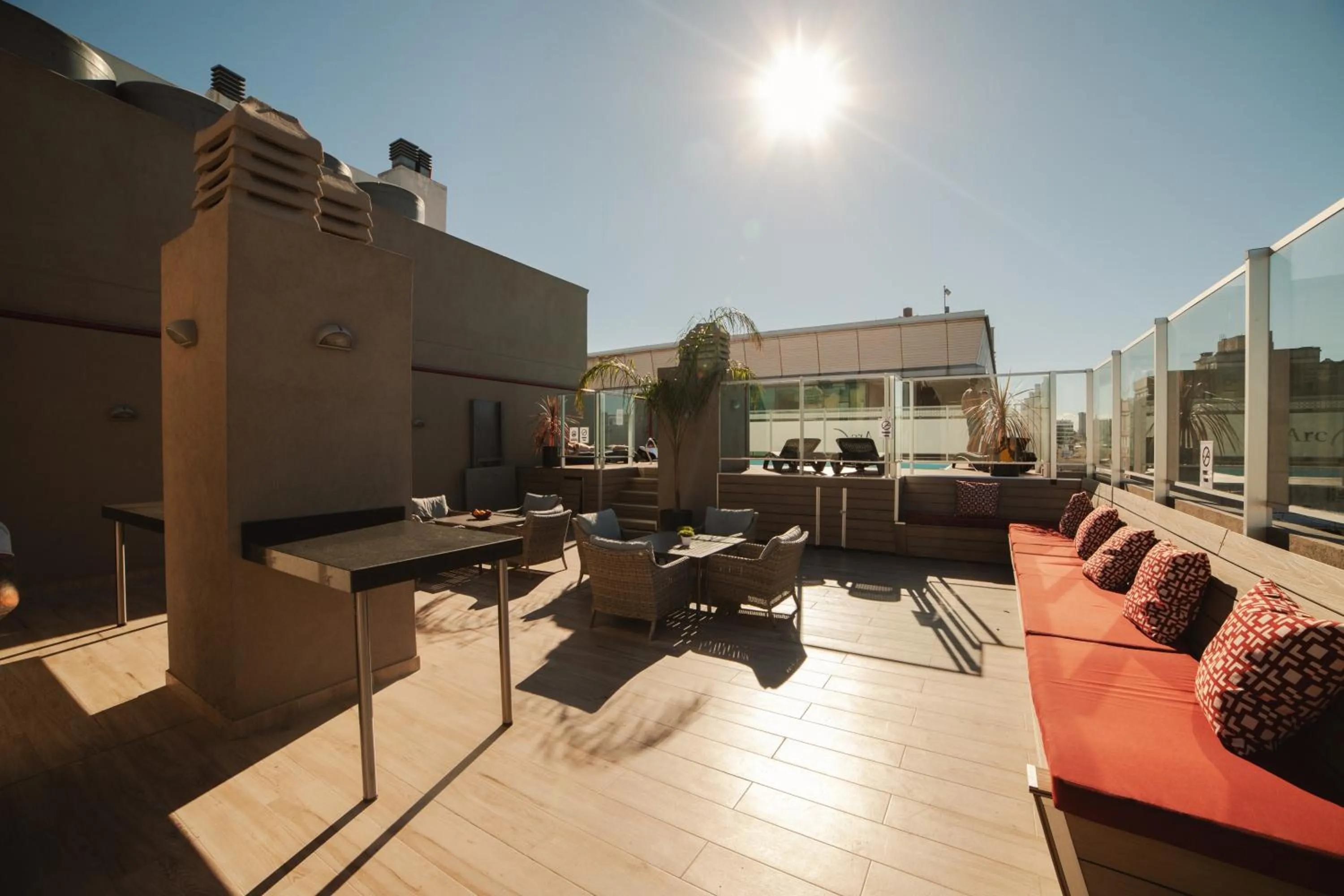 Patio in ARC Abasto Studios