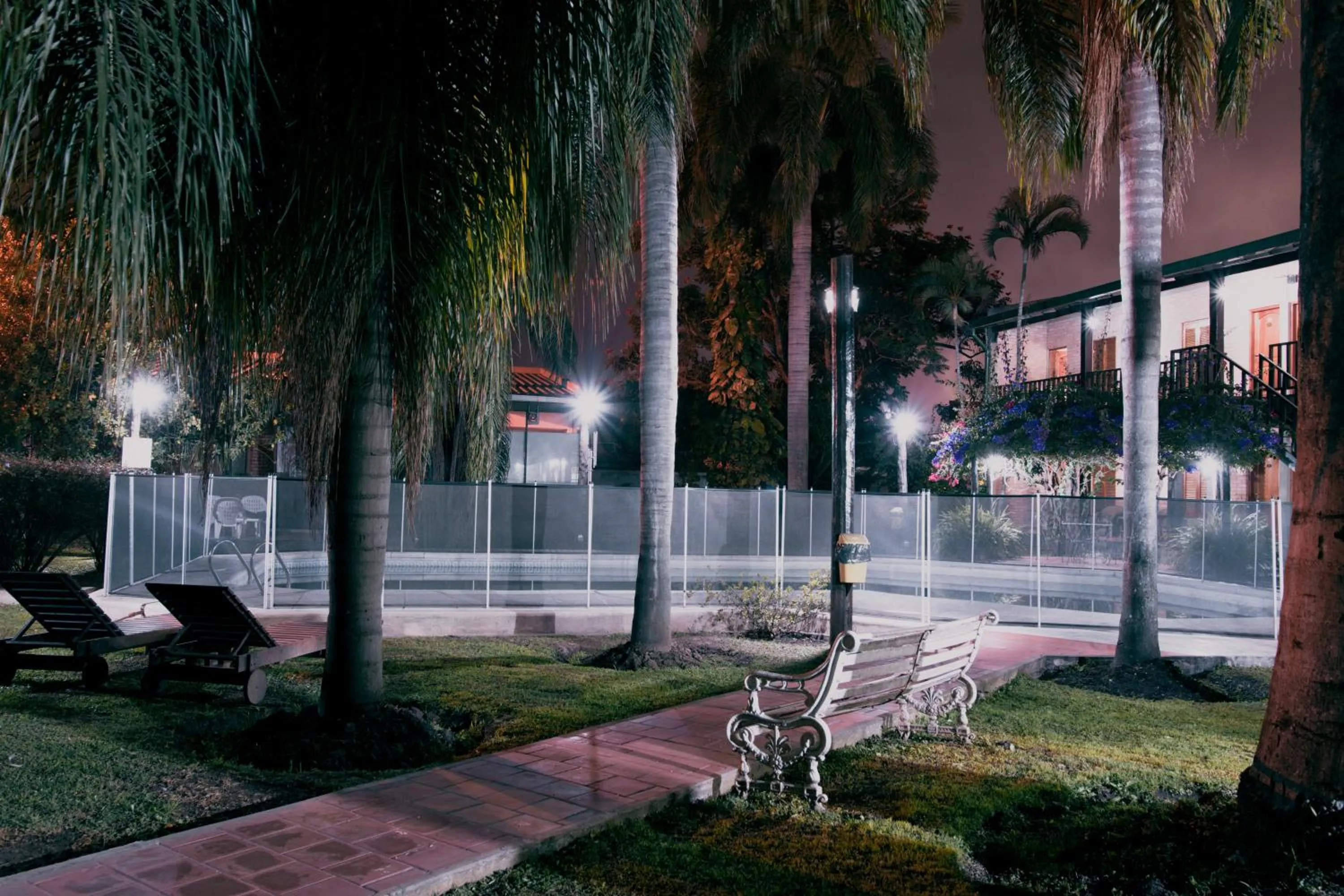 Garden in Hostería Posada del Sol