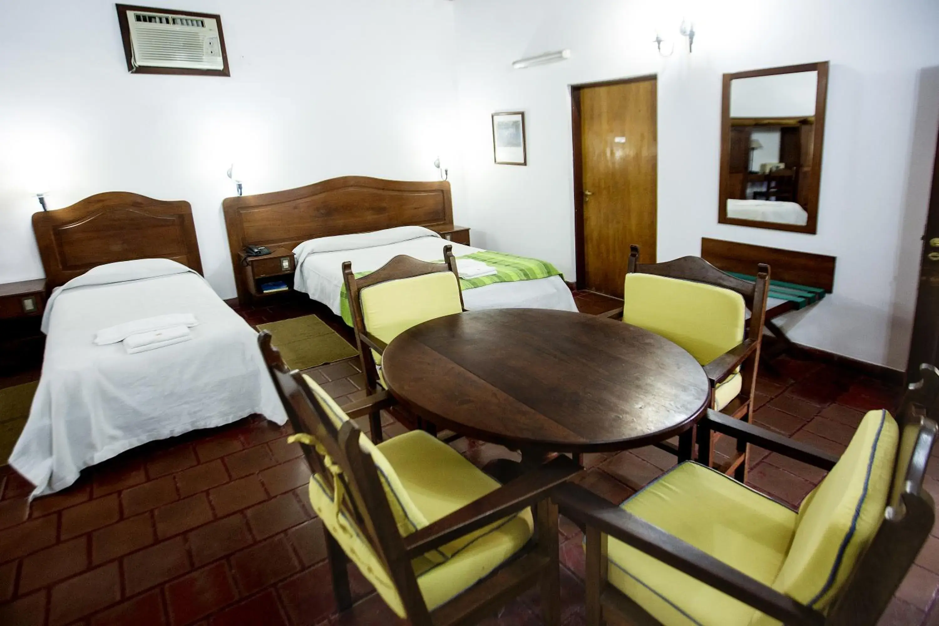 Bed in Hostería Posada del Sol Bed in Hostería Posada del Sol