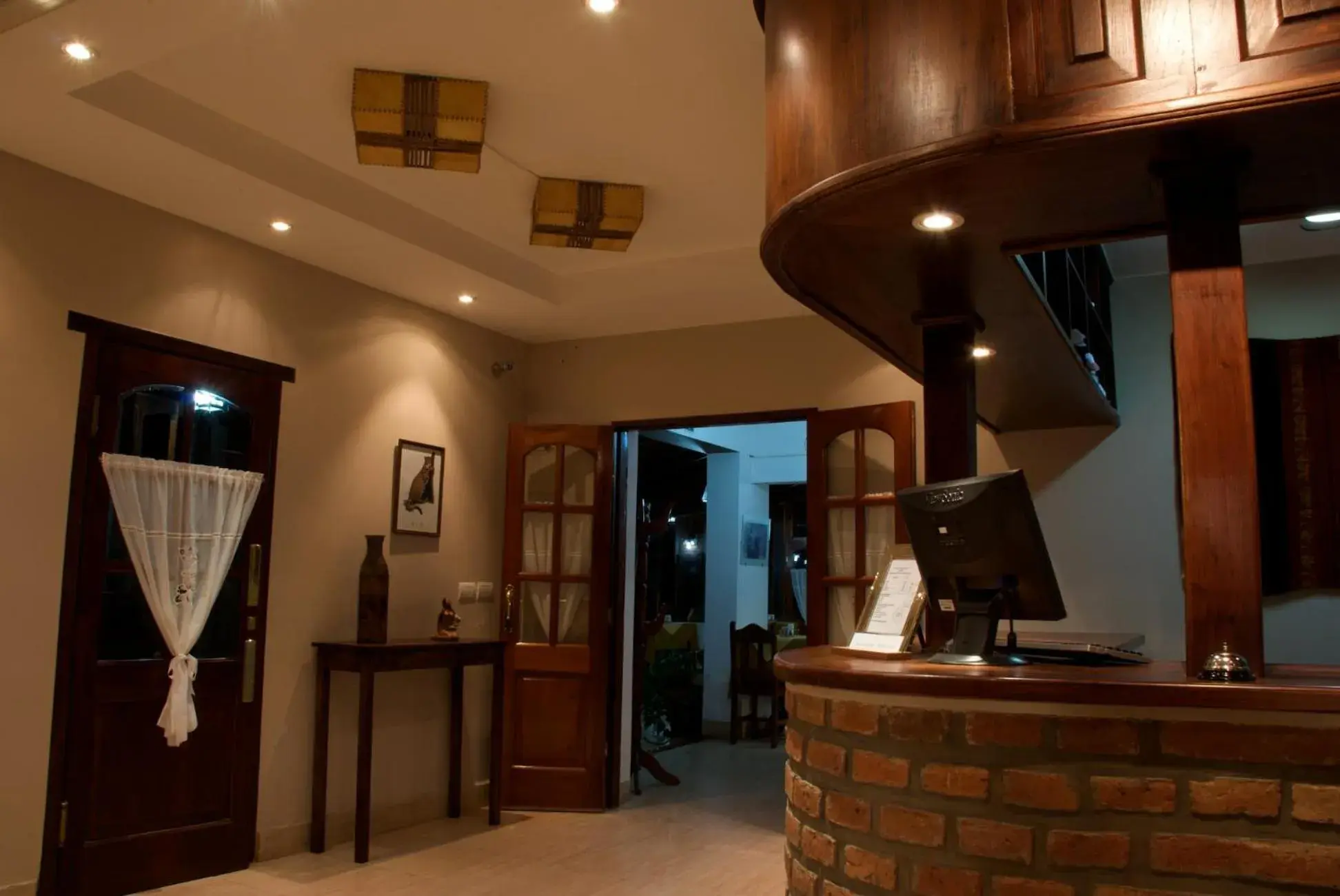 Lobby or reception in Hostería Posada del Sol Lobby or reception in Hostería Posada del Sol