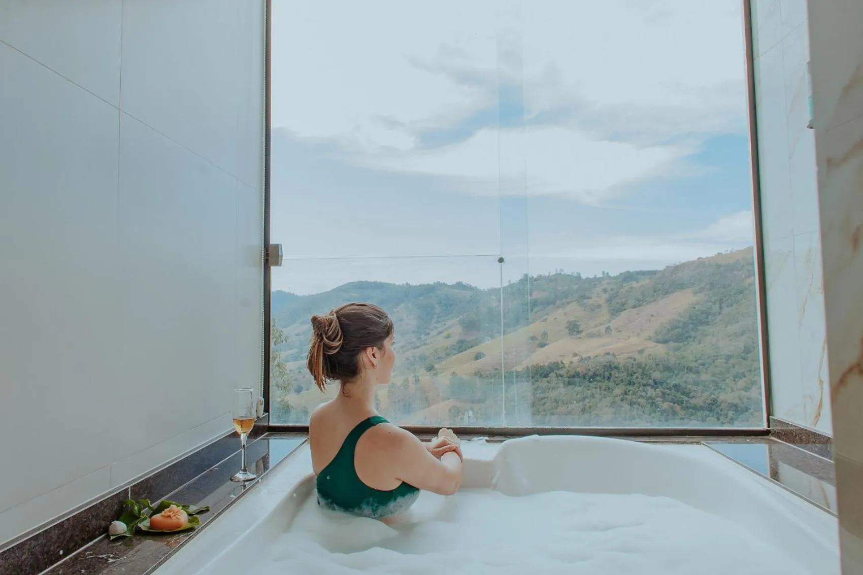 Bathroom in Hotel Pousada Shangri-la