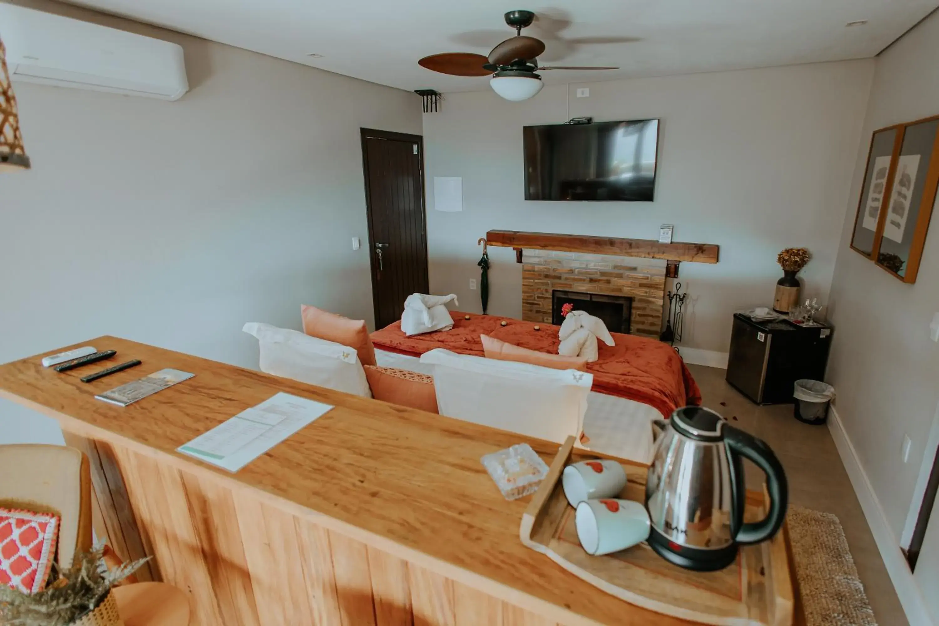 Deluxe Bungalow with Garden View in Hotel Pousada Shangri-la Deluxe Bungalow with Garden View in Hotel Pousada Shangri-la