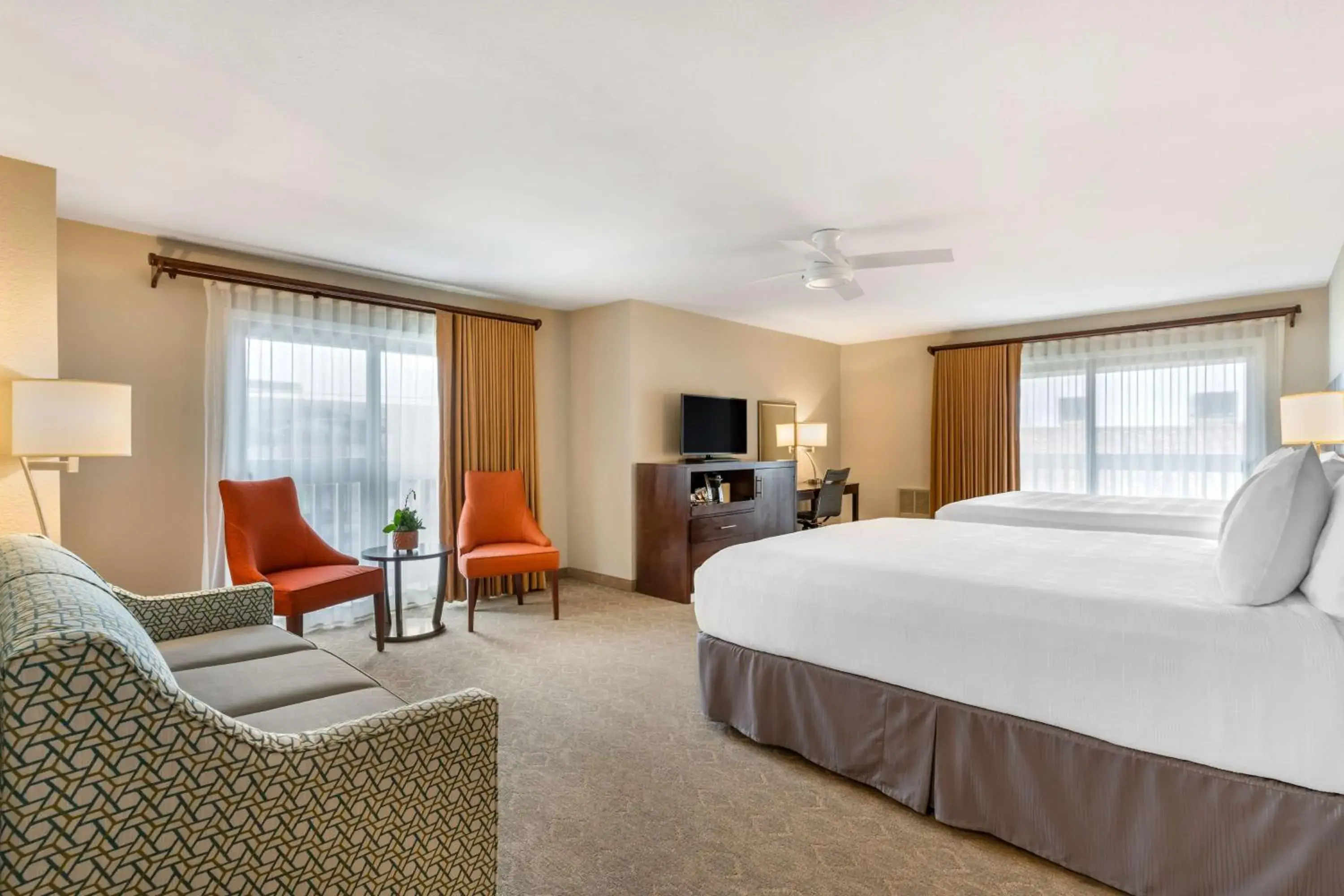 King Room with Two King Beds and Sofa Bed in Best Western Plus Monterey Inn King Room with Two King Beds and Sofa Bed in Best Western Plus Monterey Inn