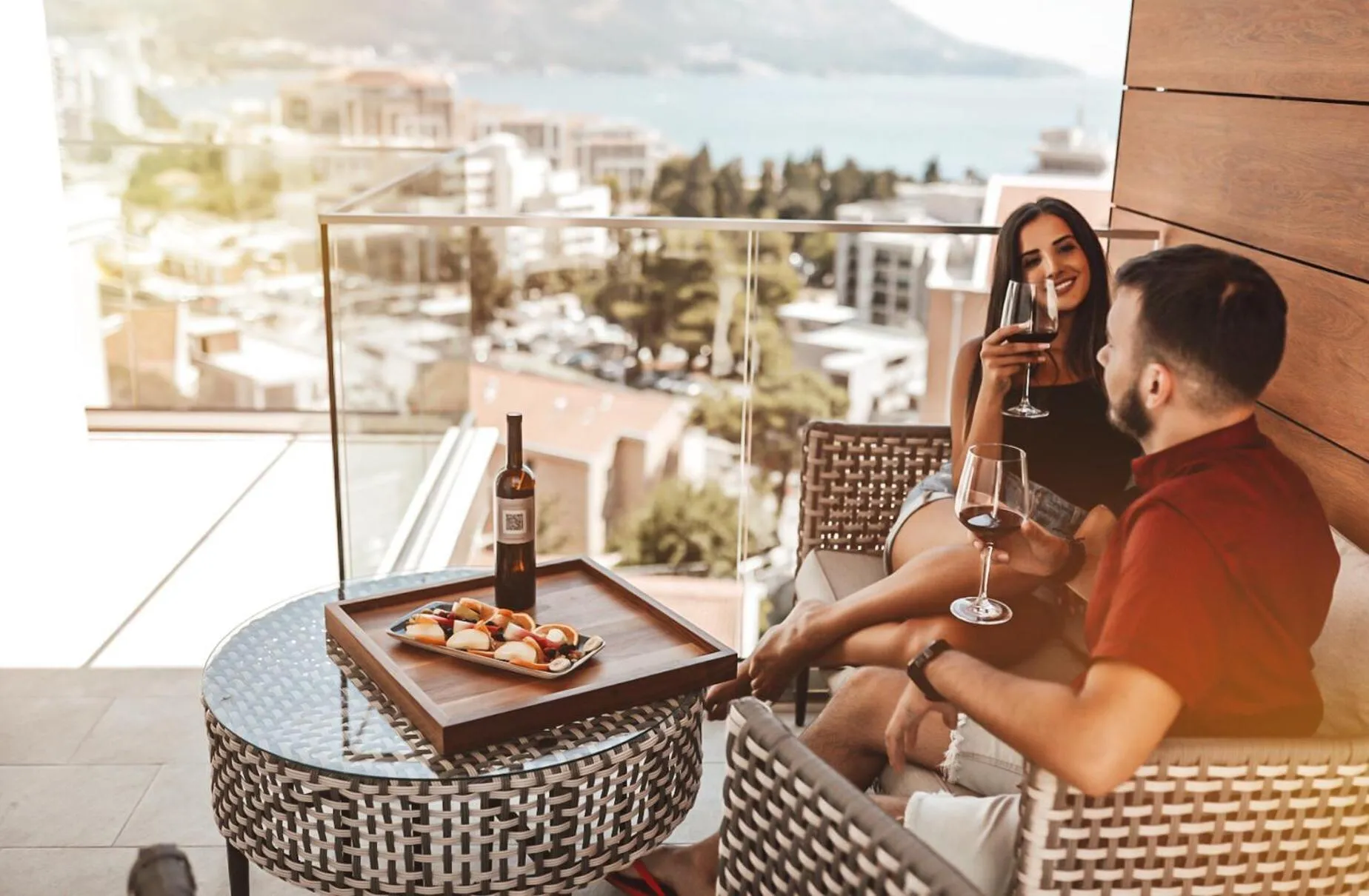 Balcony/Terrace in Hotel Lusso Mare by Aycon