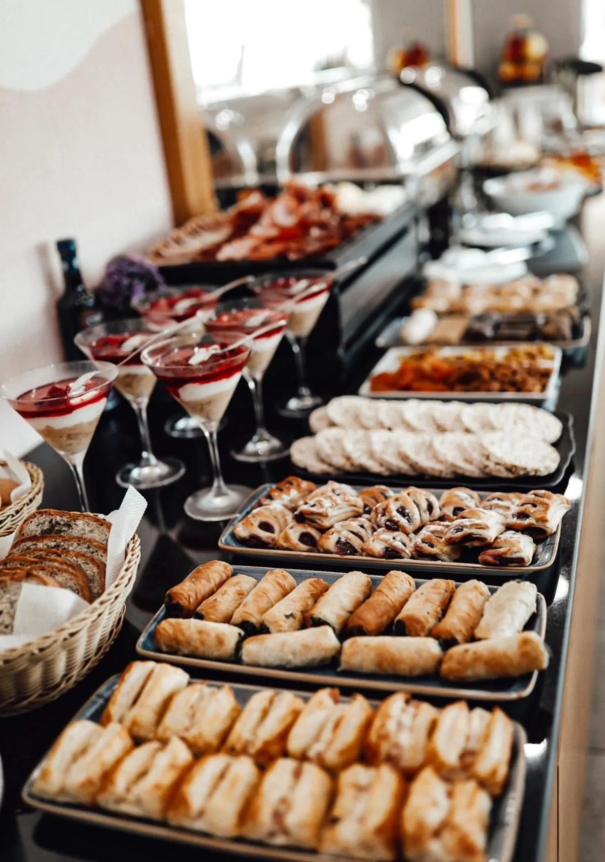 Buffet breakfast in Hotel Lusso Mare by Aycon