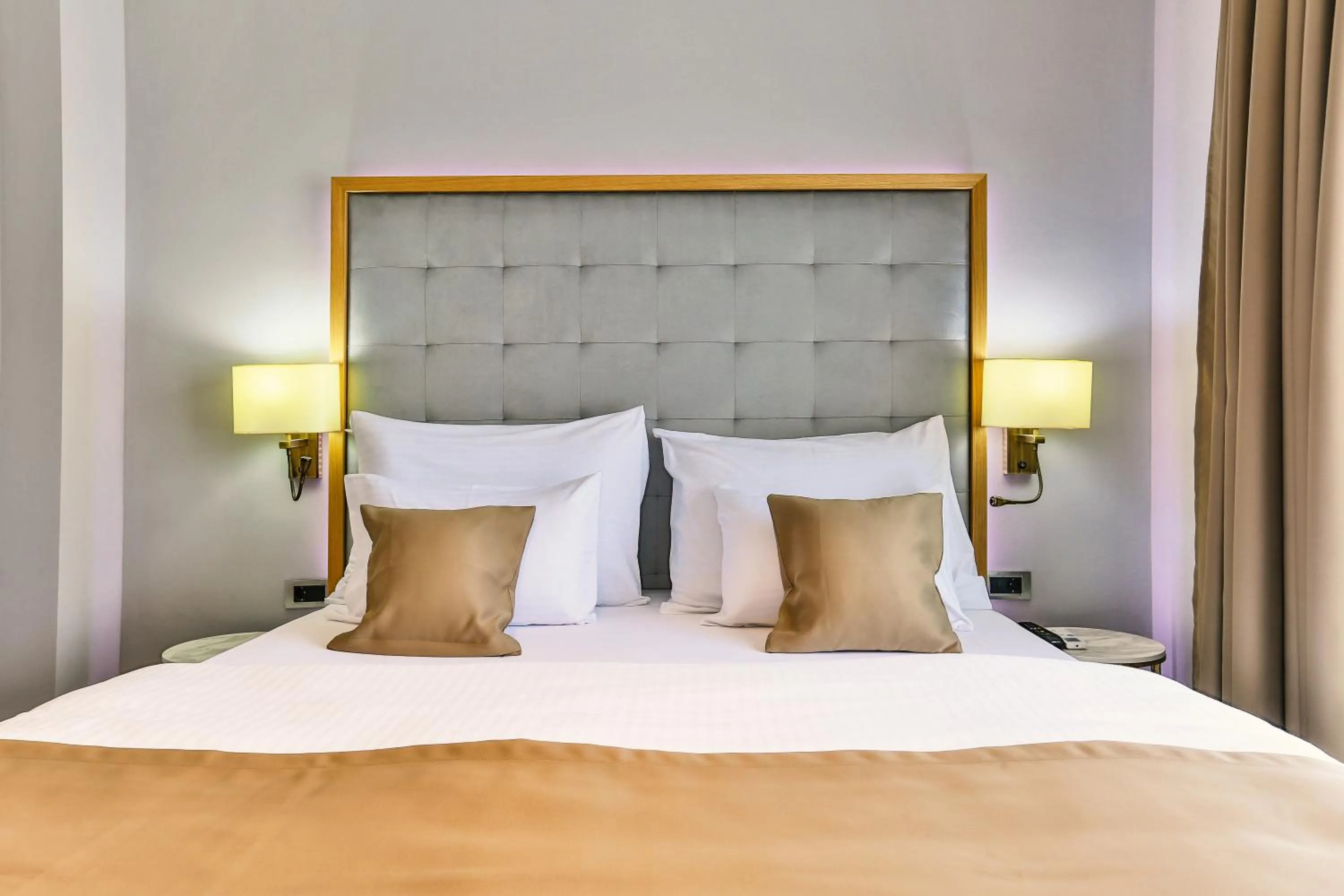 Bedroom, Bed in Hotel Lusso Mare by Aycon