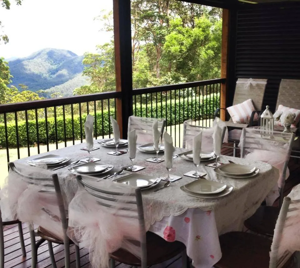 Balcony/Terrace in Mapleton Falls Accommodation