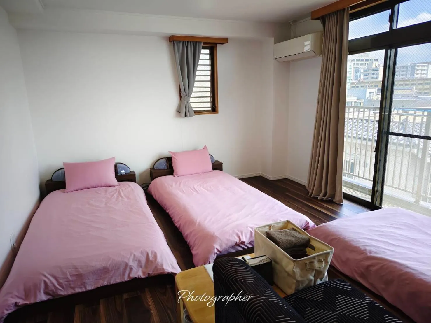 Photo of the whole room, Bed in Kyoto Guesthouse Lantern