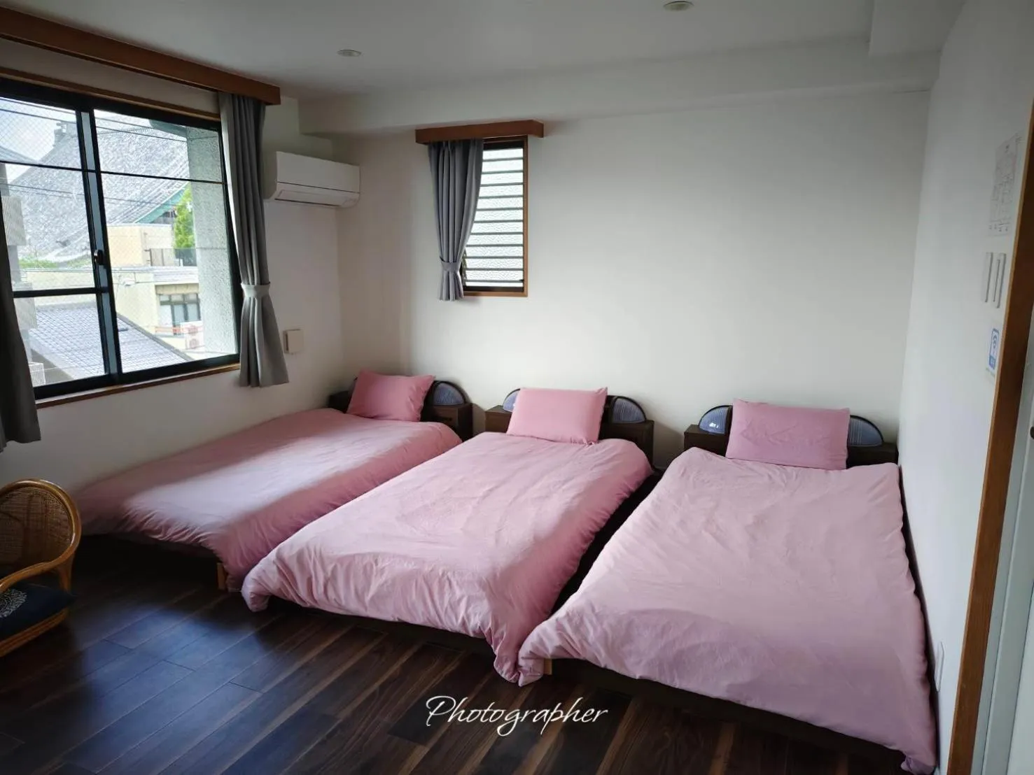 Photo of the whole room, Bed in Kyoto Guesthouse Lantern