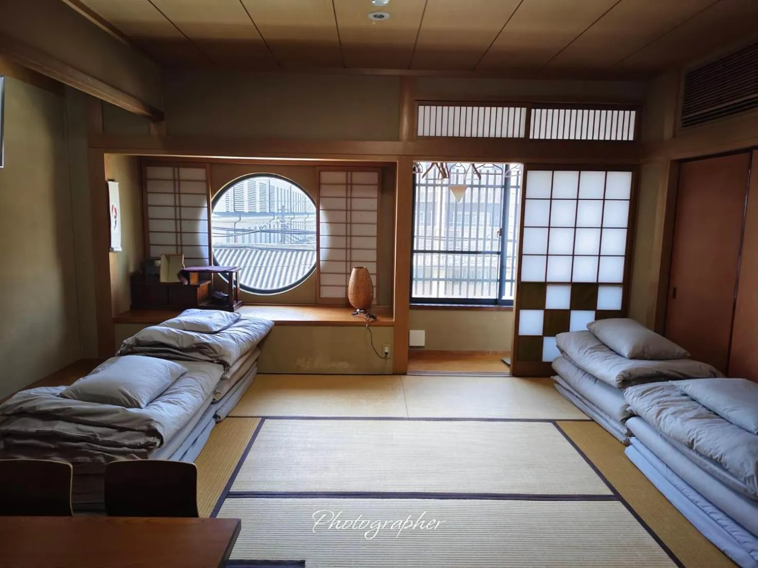 Photo of the whole room, Bed in Kyoto Guesthouse Lantern