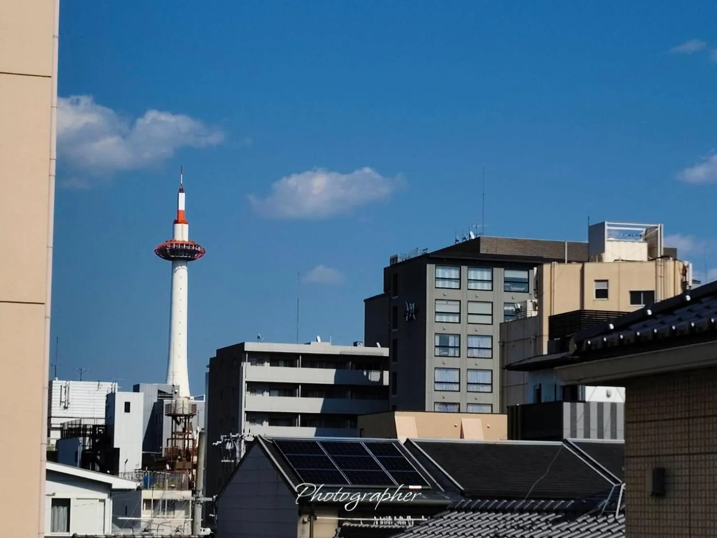 City view in Kyoto Guesthouse Lantern