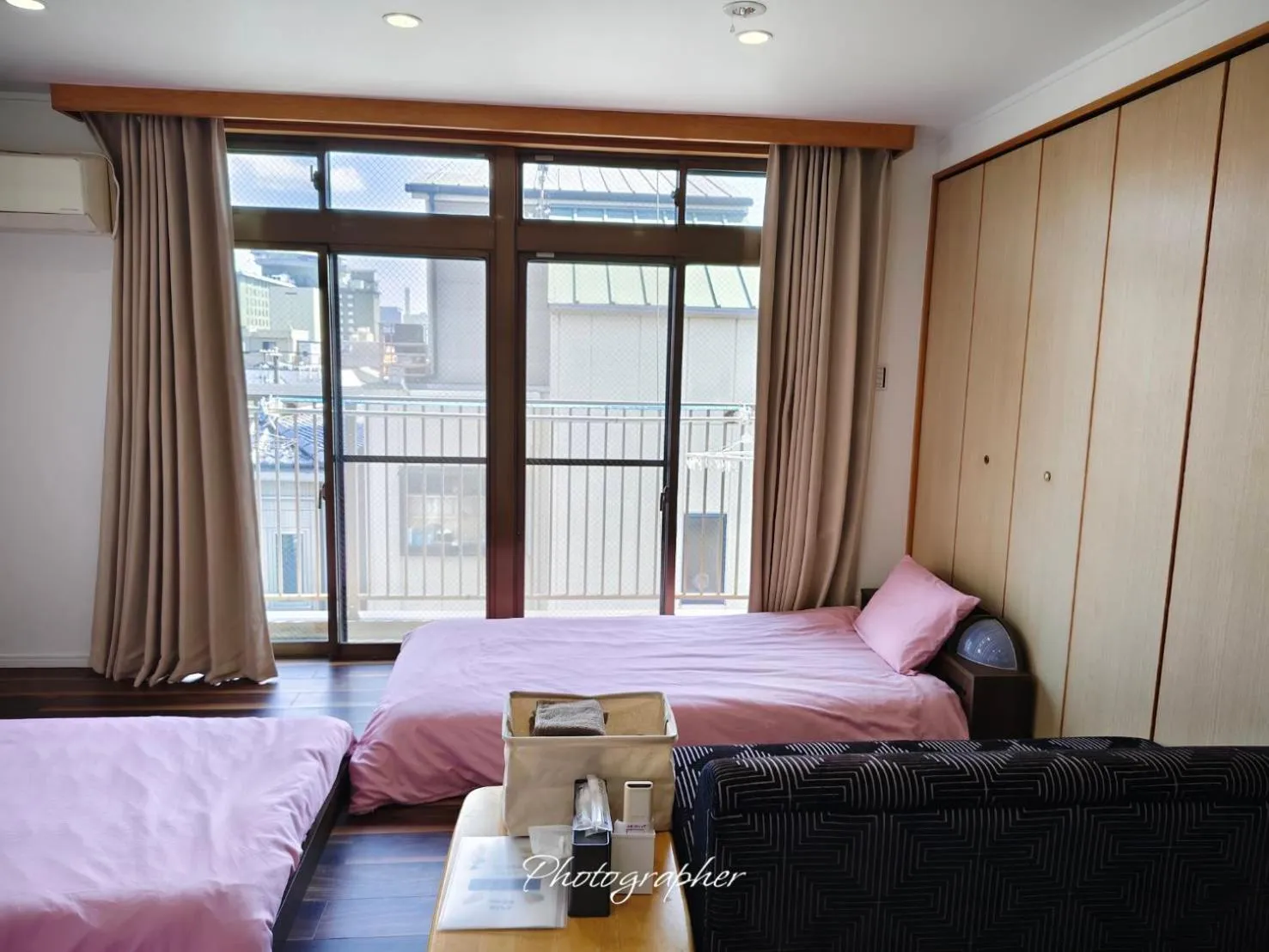 Photo of the whole room, Bed in Kyoto Guesthouse Lantern