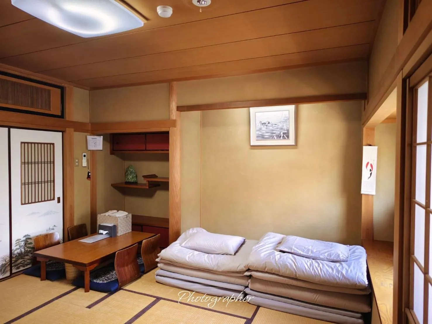 Photo of the whole room, Bed in Kyoto Guesthouse Lantern