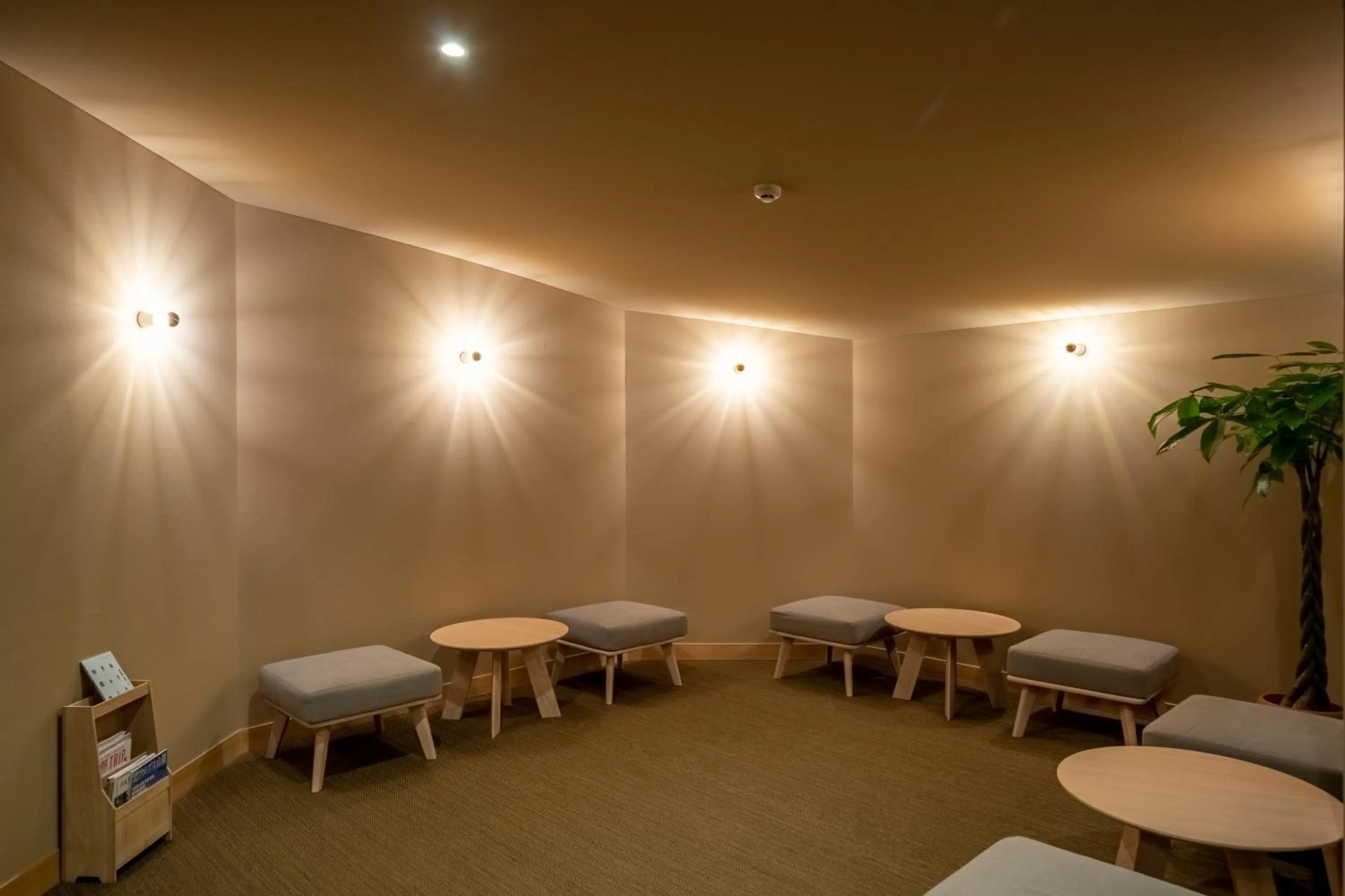 Lobby or reception in onsen hotel OMOTO