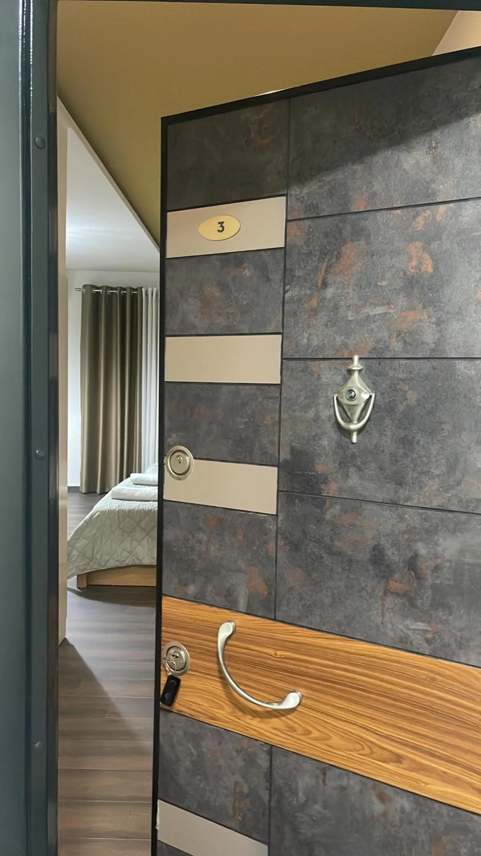 Bed in Sunrise Luxury Apartments