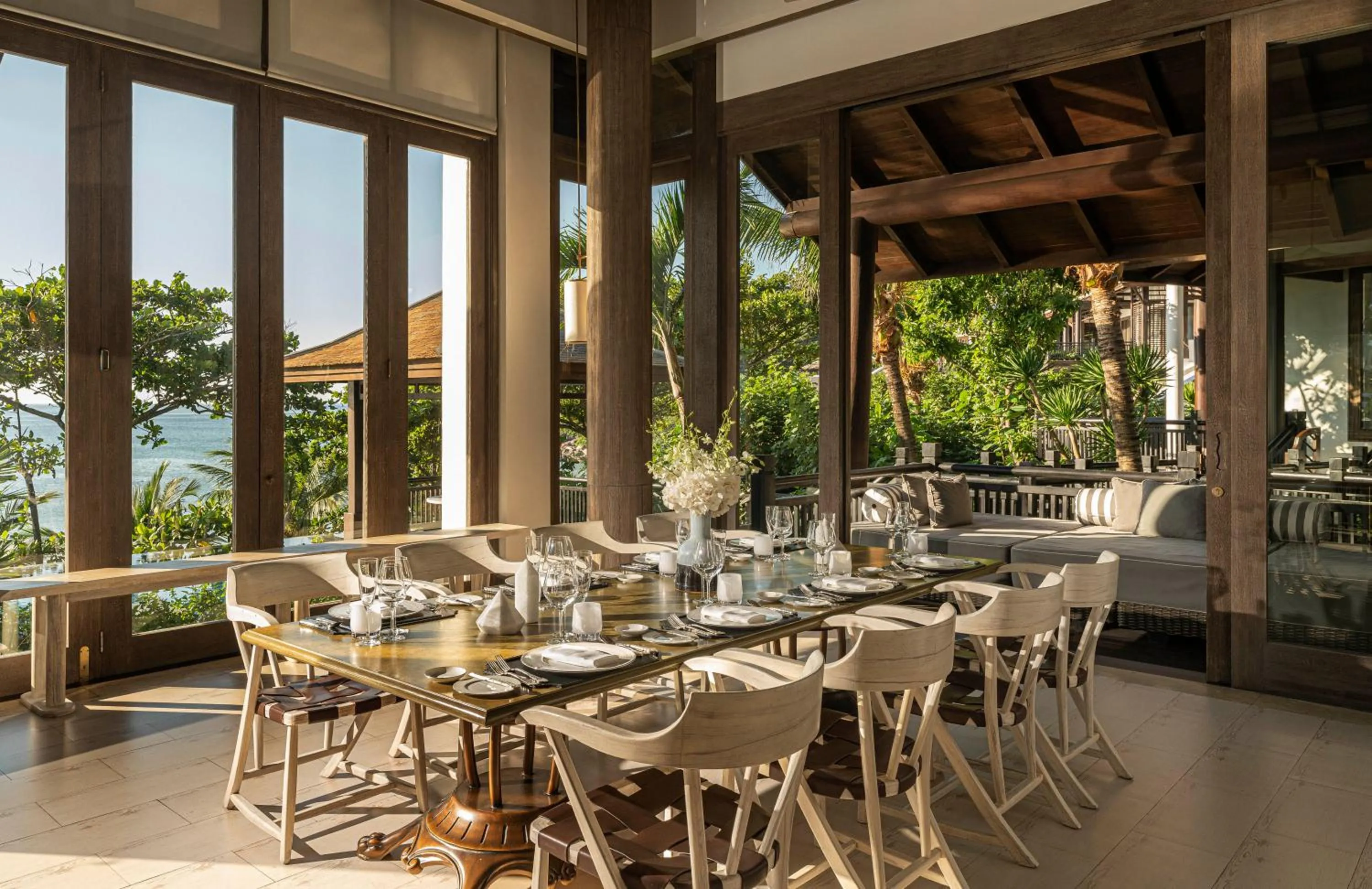 Living room in InterContinental Danang Sun Peninsula Resort by IHG
