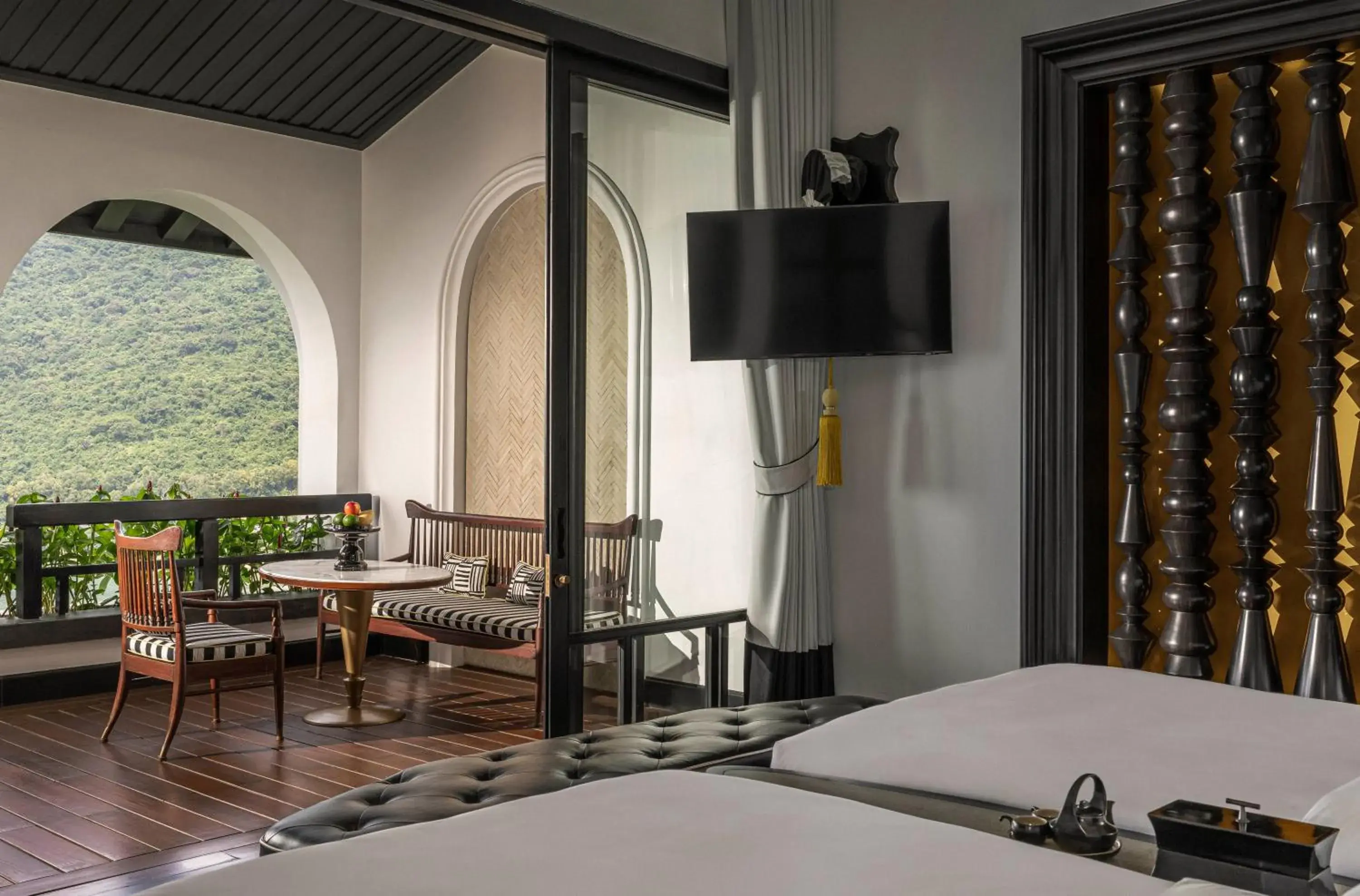 View (from property/room), Bed in InterContinental Danang Sun Peninsula Resort by IHG View (from property/room), Bed in InterContinental Danang Sun Peninsula Resort by IHG