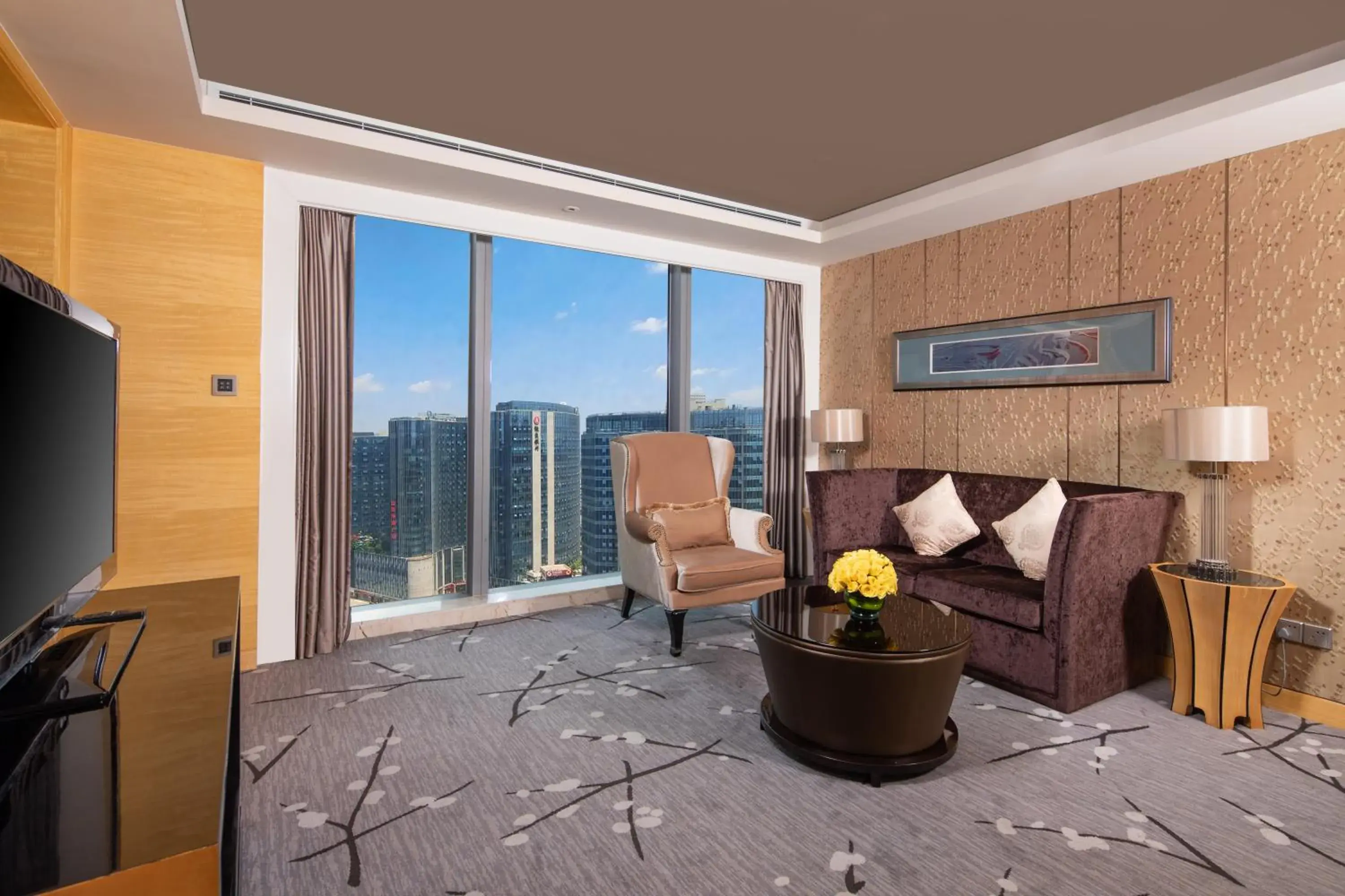 Deluxe Suite in Wyndham Grand Plaza Royale Colorful Yunnan Deluxe Suite in Wyndham Grand Plaza Royale Colorful Yunnan