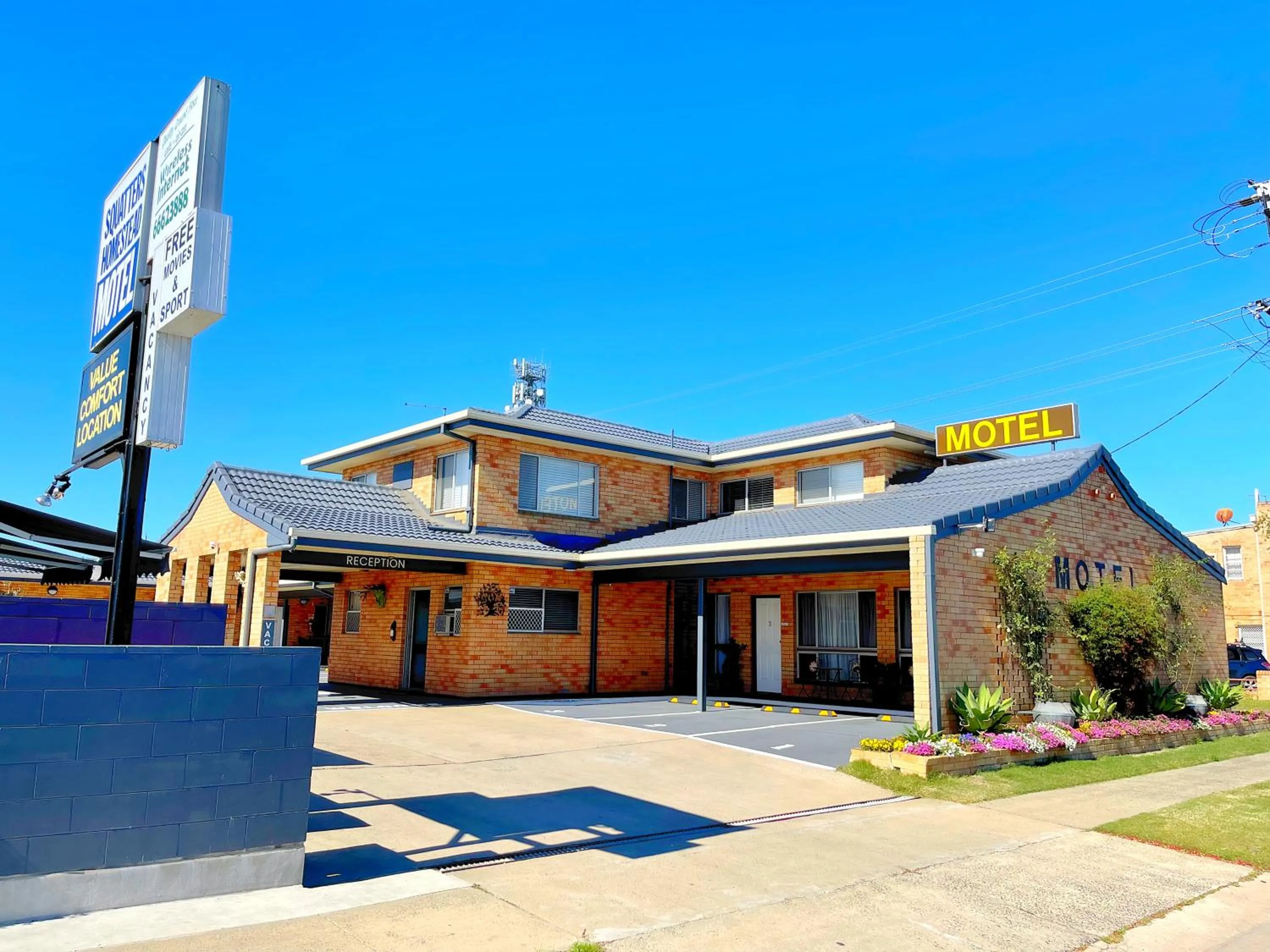 Property building in Squatters Homestead Motel