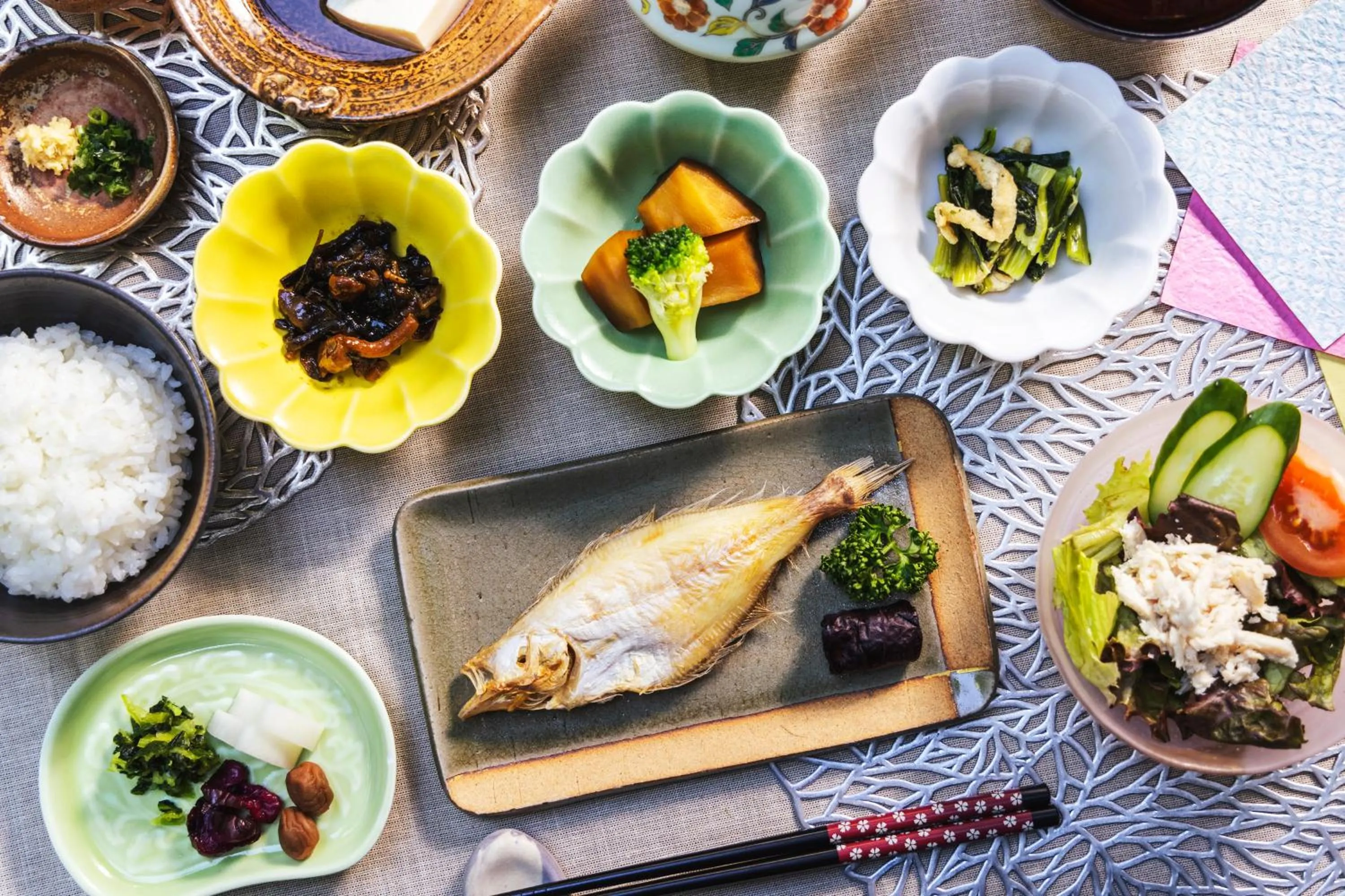 Breakfast in Ryokan Marumo