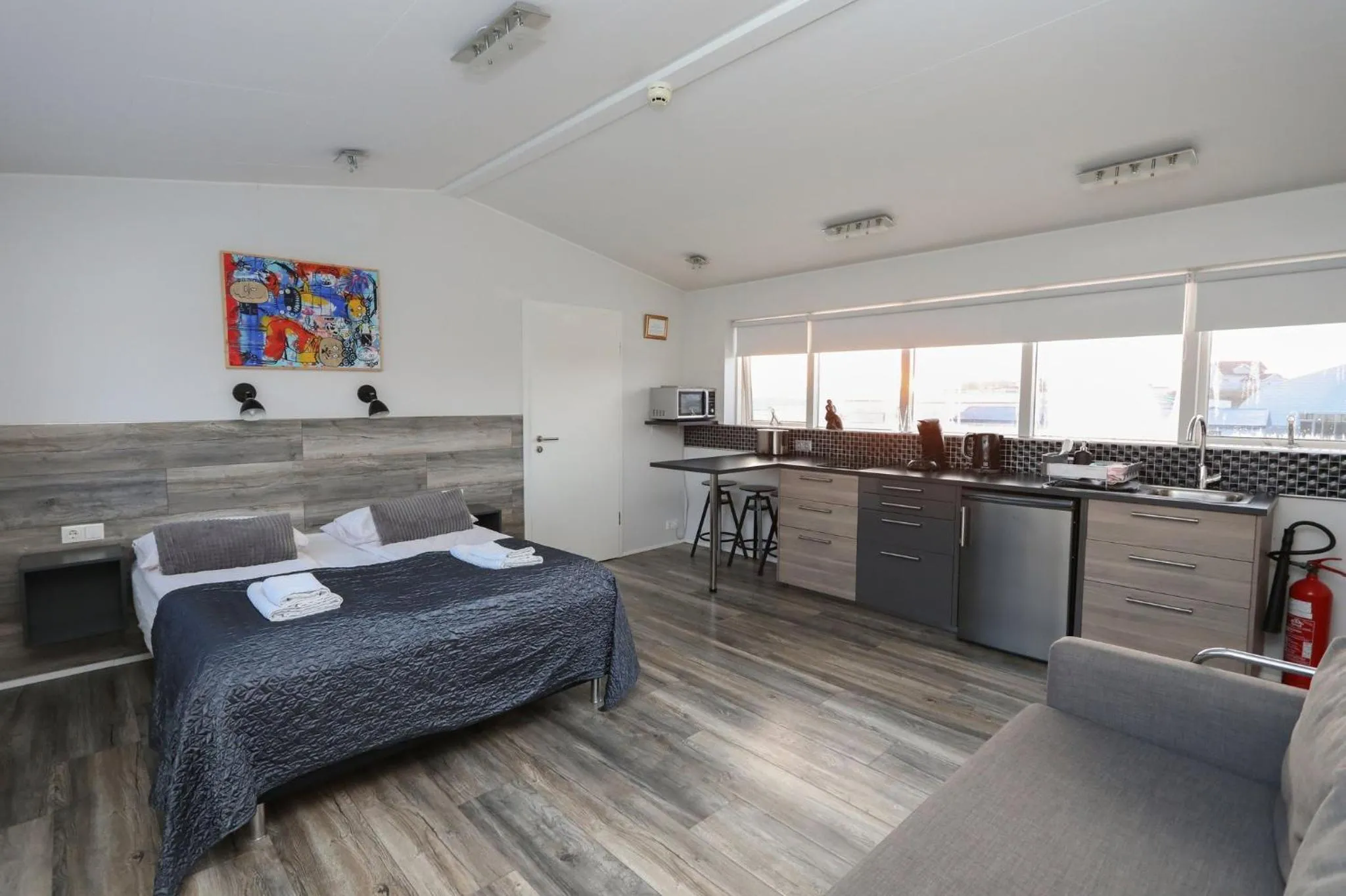 Deluxe Studio in Skýjaborg Apartments