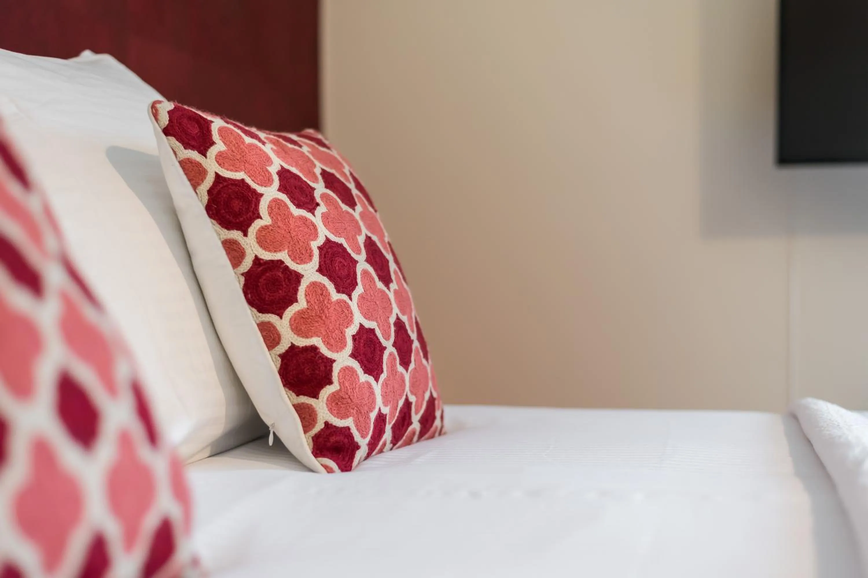 Decorative detail, Bed in B&B visavis