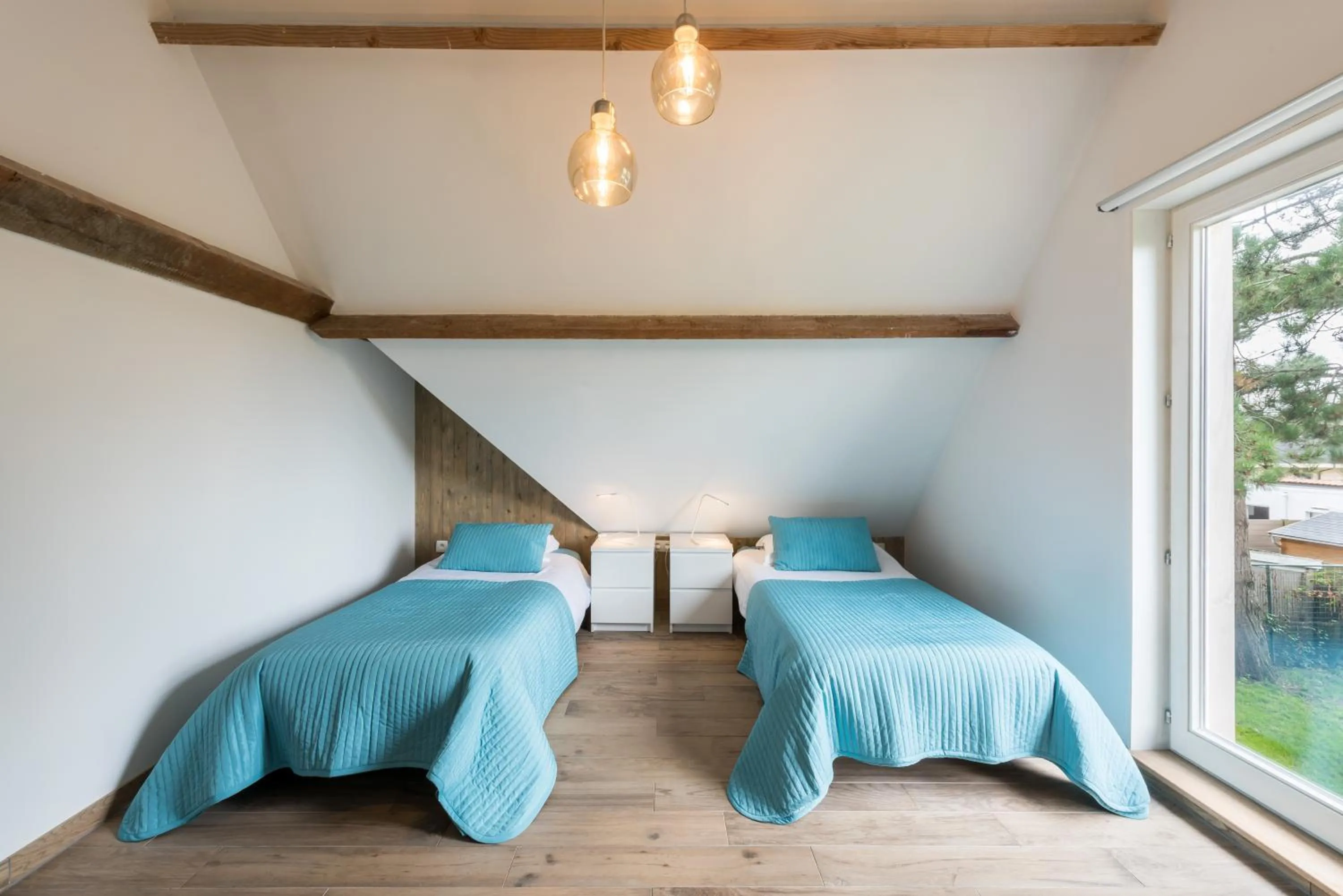 Bedroom, Bed in B&B visavis